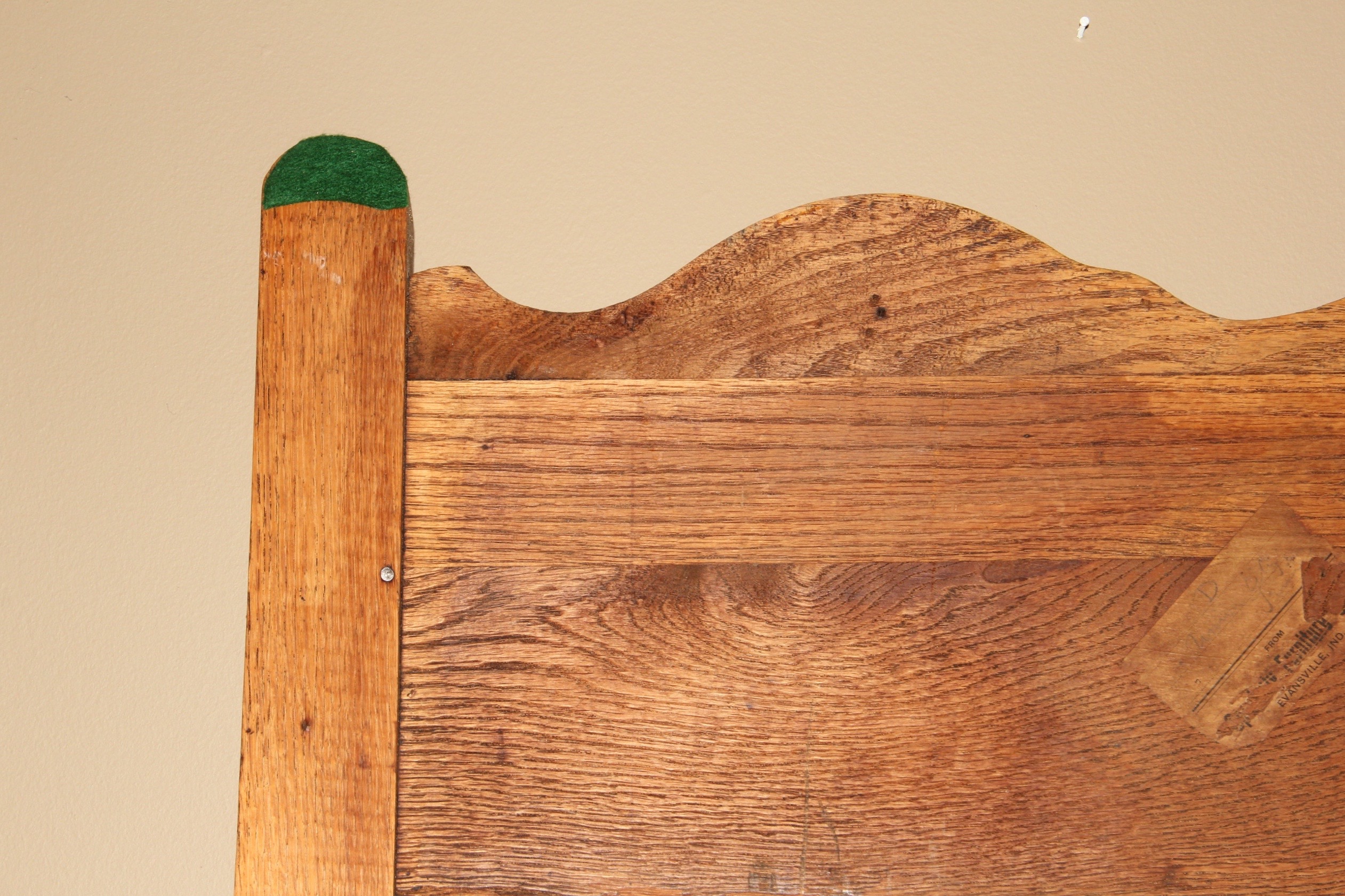 Vintage Headboard and Footboard