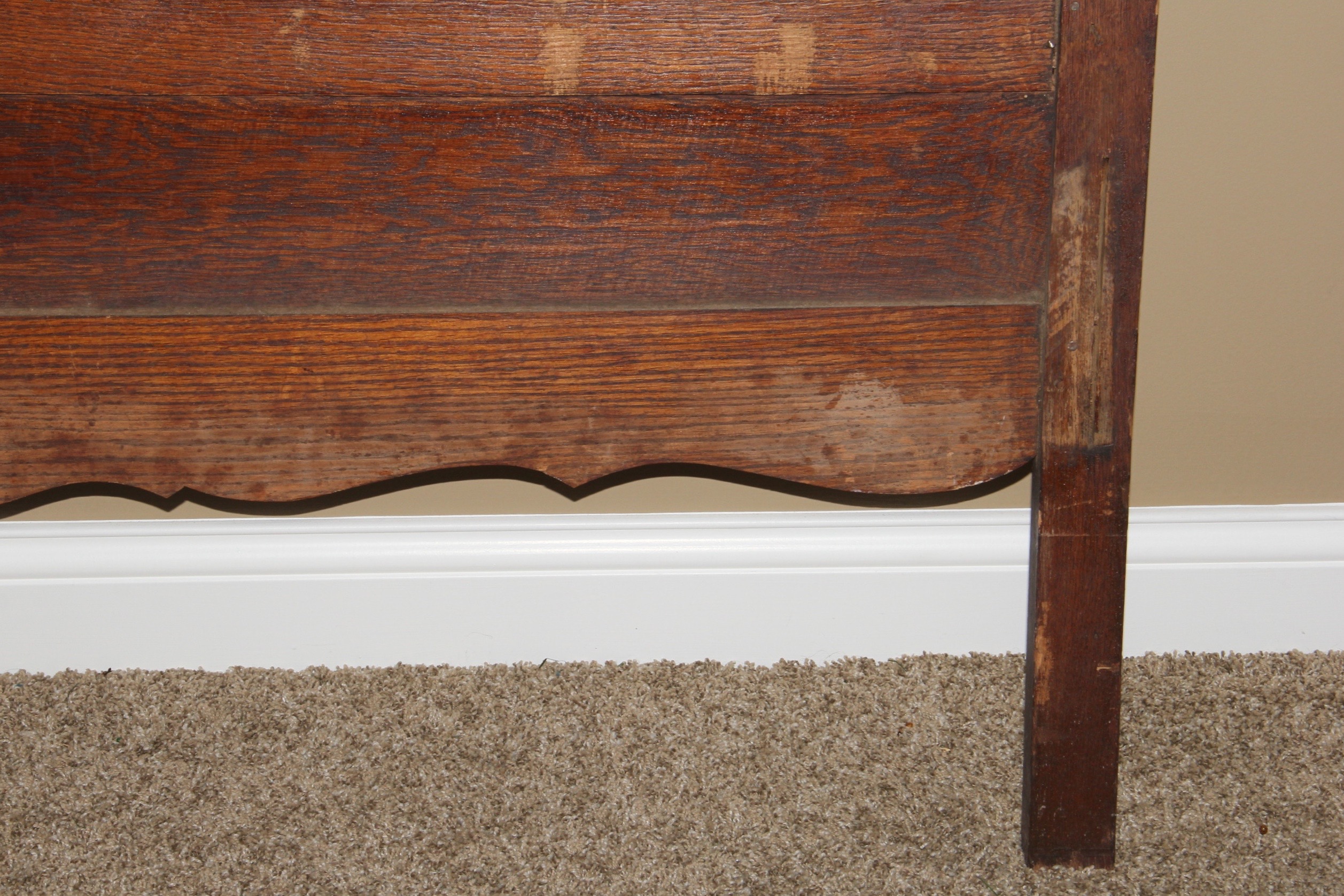 Vintage Headboard and Footboard