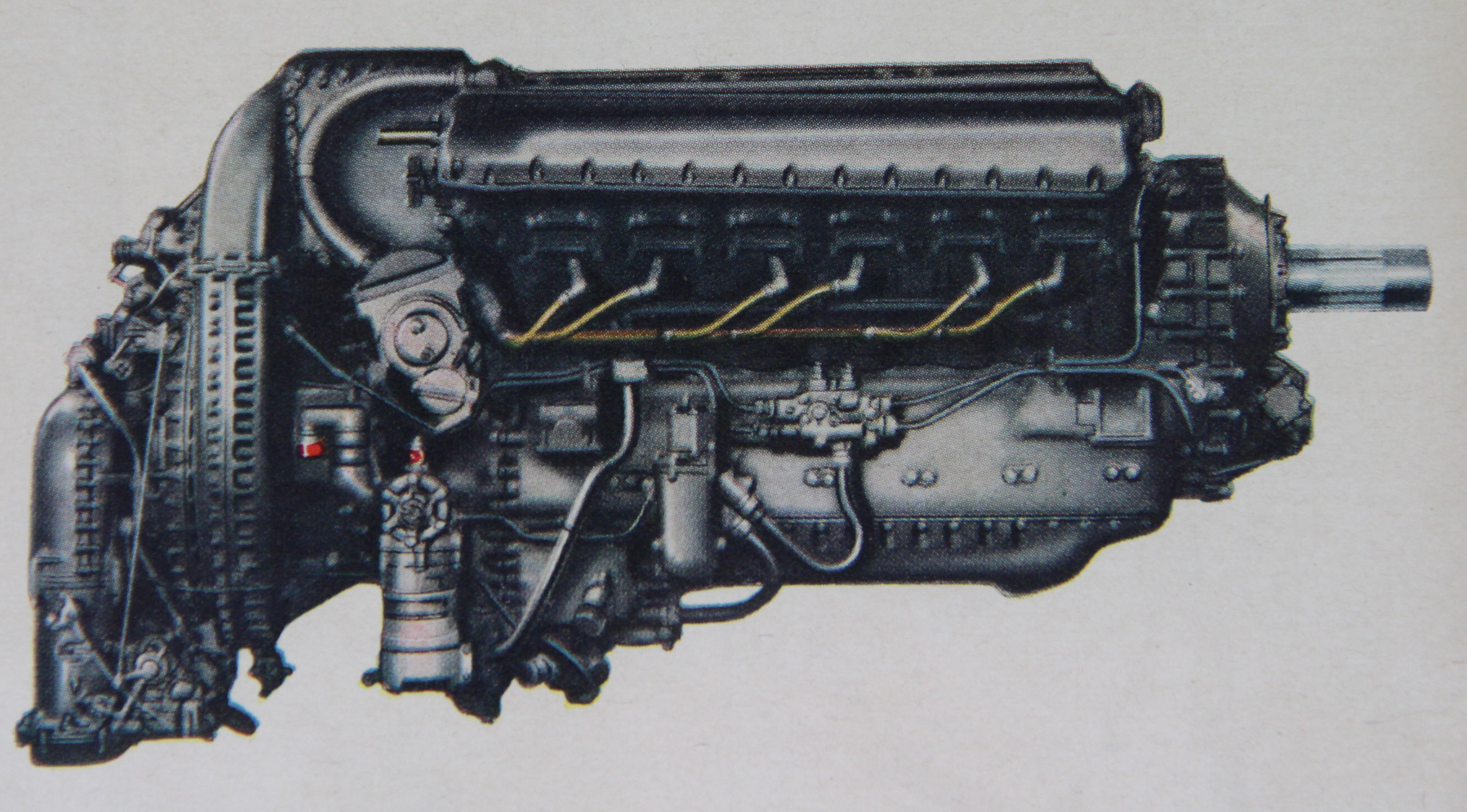 Original WWII Era Advertisment for the Packard Merlin Engine