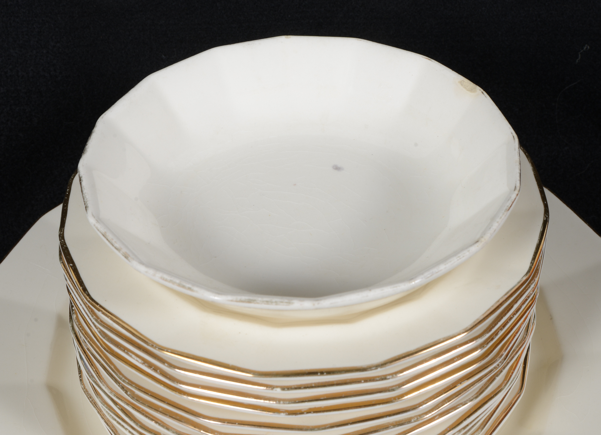 Collection of Vintage Harkerware "Heritance" China Dishes