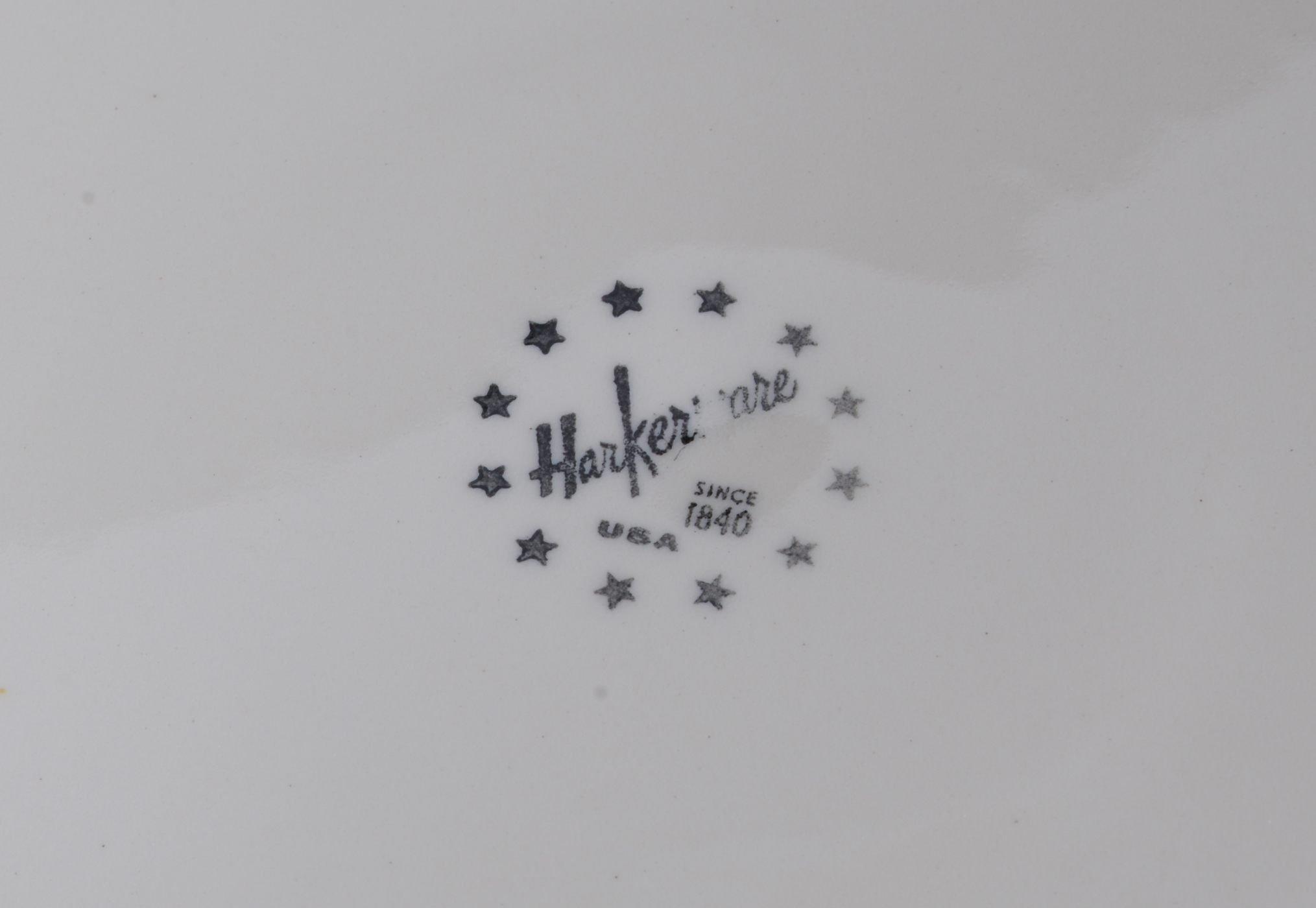 Collection of Vintage Harkerware "Heritance" China Dishes