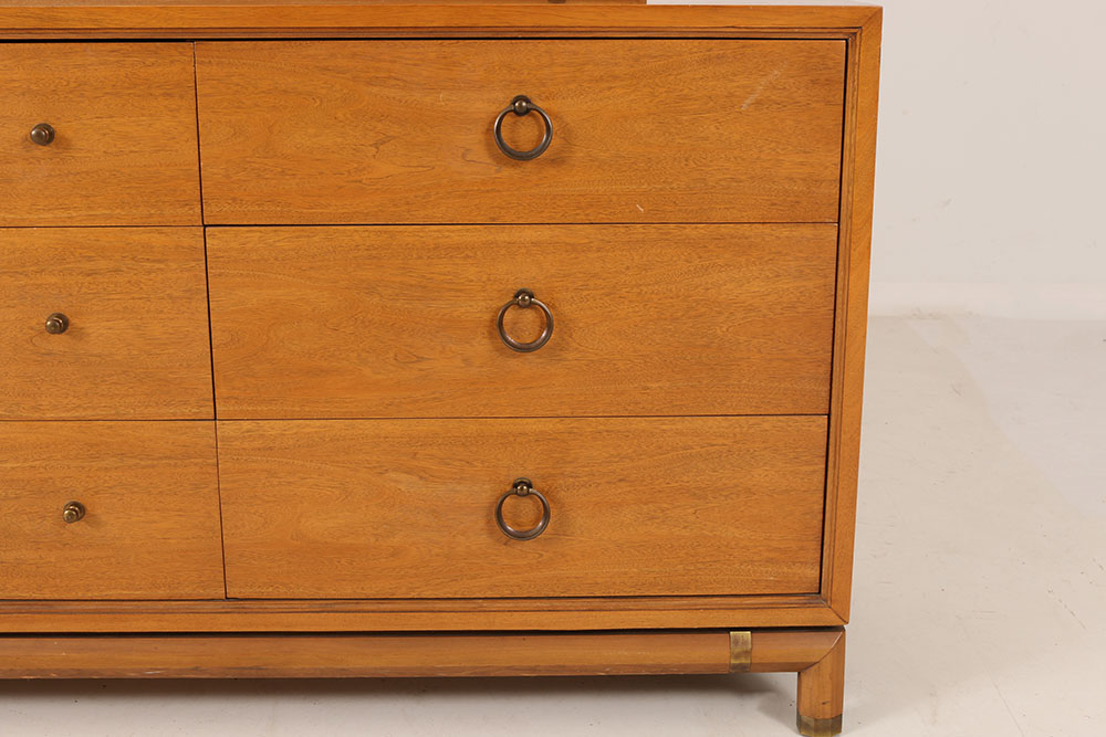 Mid Century Modern Kent Coffey "Kentara" Dresser with Mirror