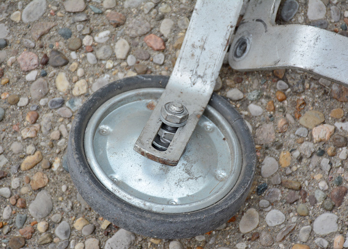 Vintage Blue Schwinn Pixie Child's Bicycle with Training Wheels