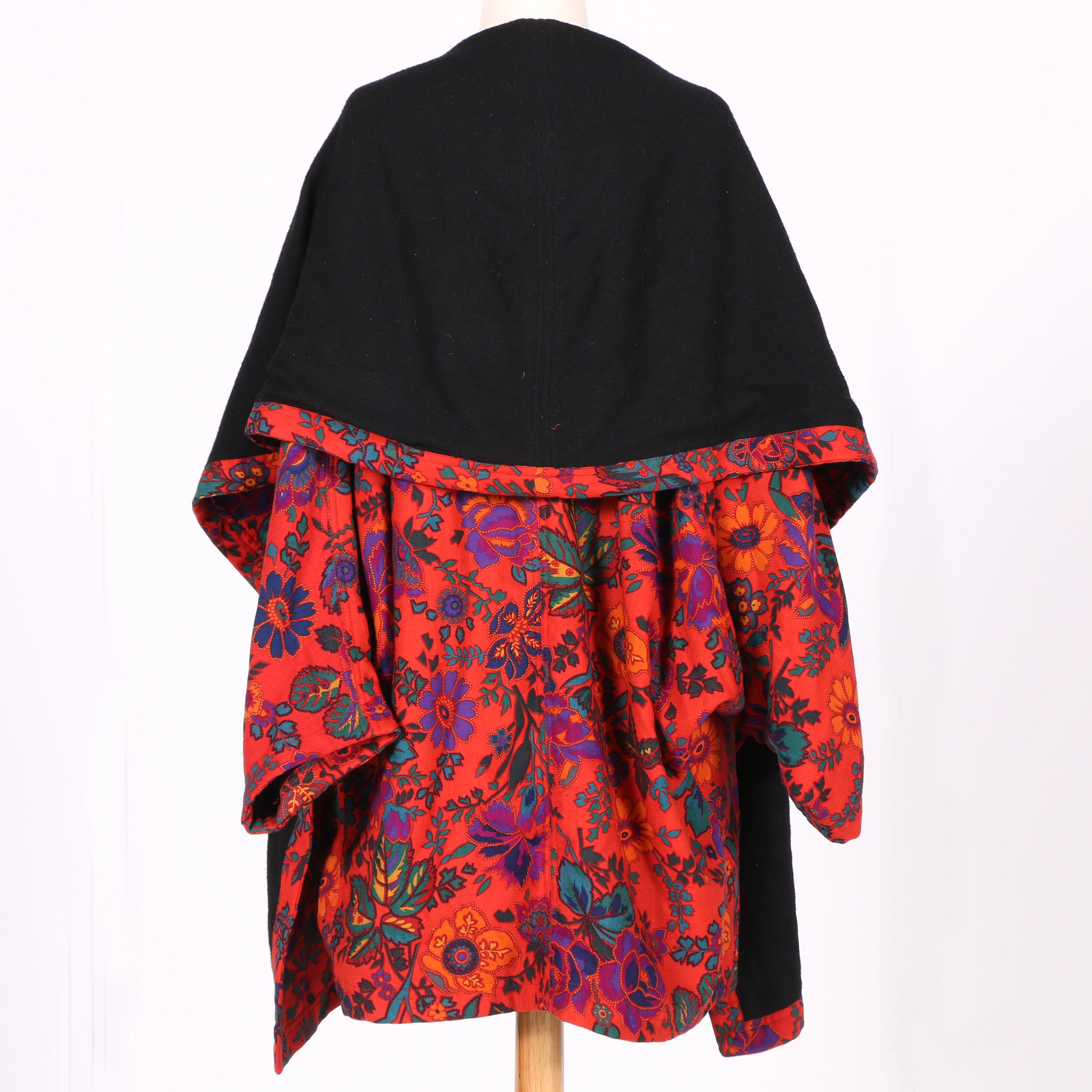 1980s Wool Italian Dolman Sleeve Cocoon Sweater