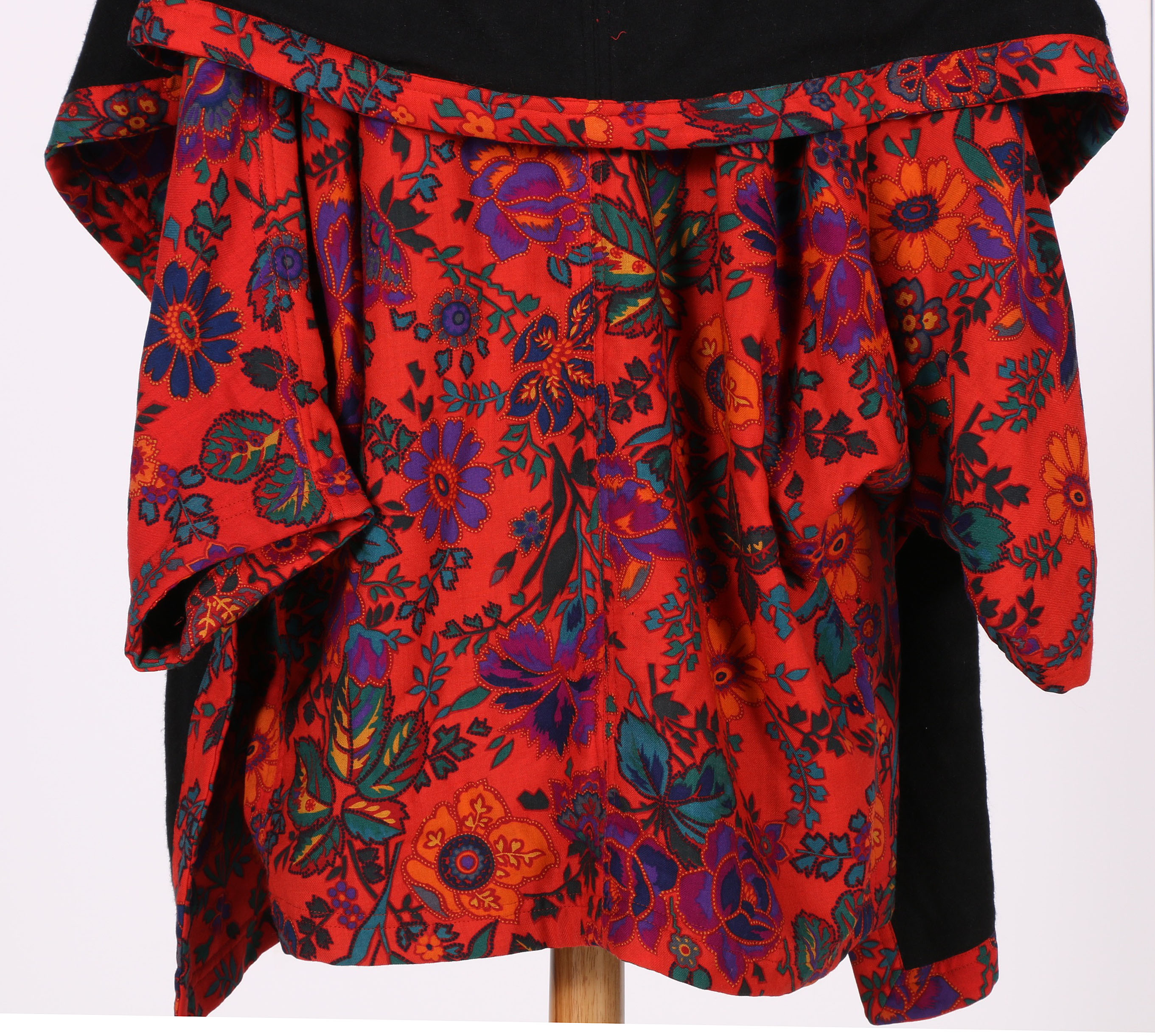 1980s Wool Italian Dolman Sleeve Cocoon Sweater