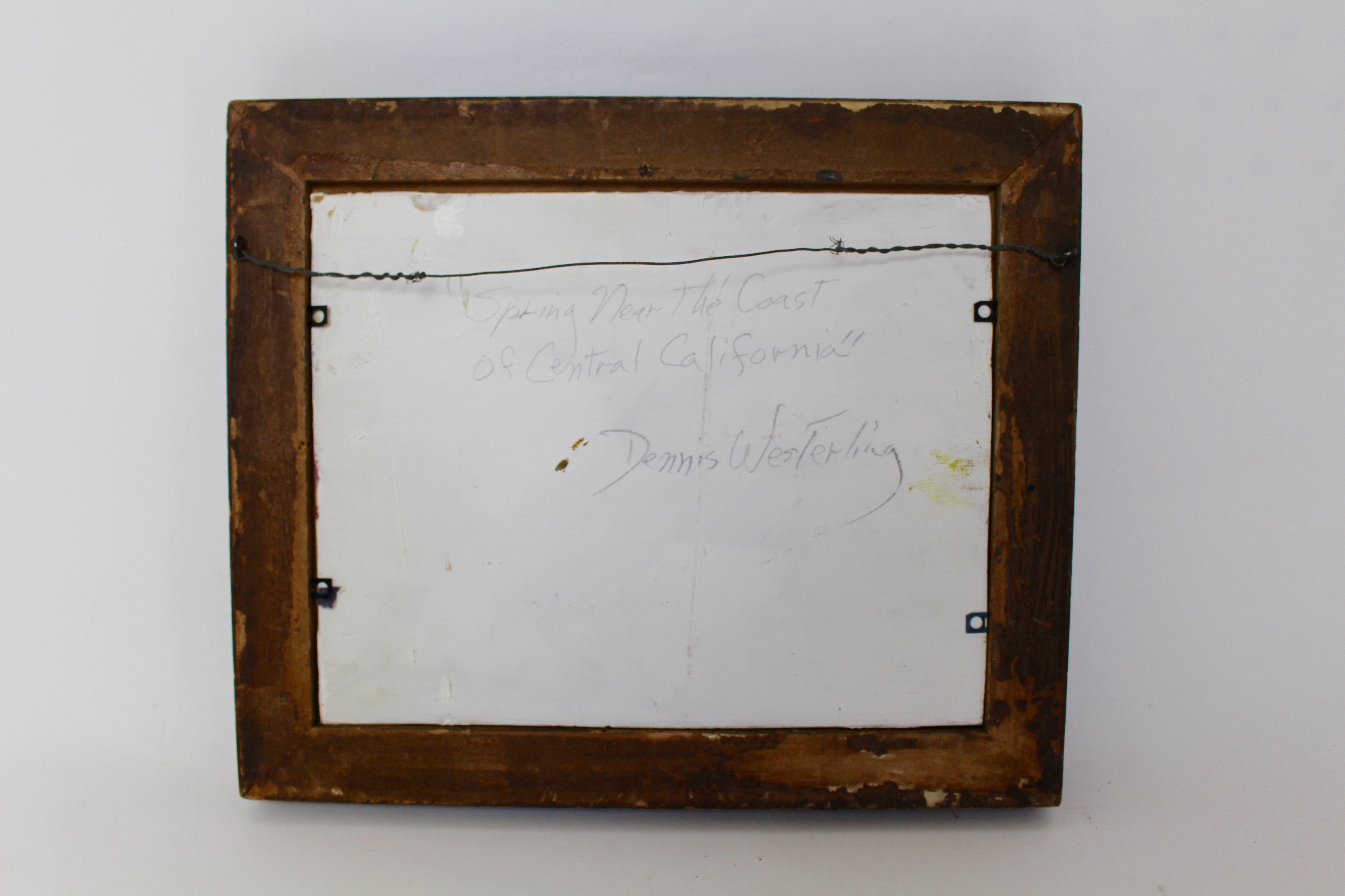 Dennis Westerling Signed Plein-Air Oil Painting