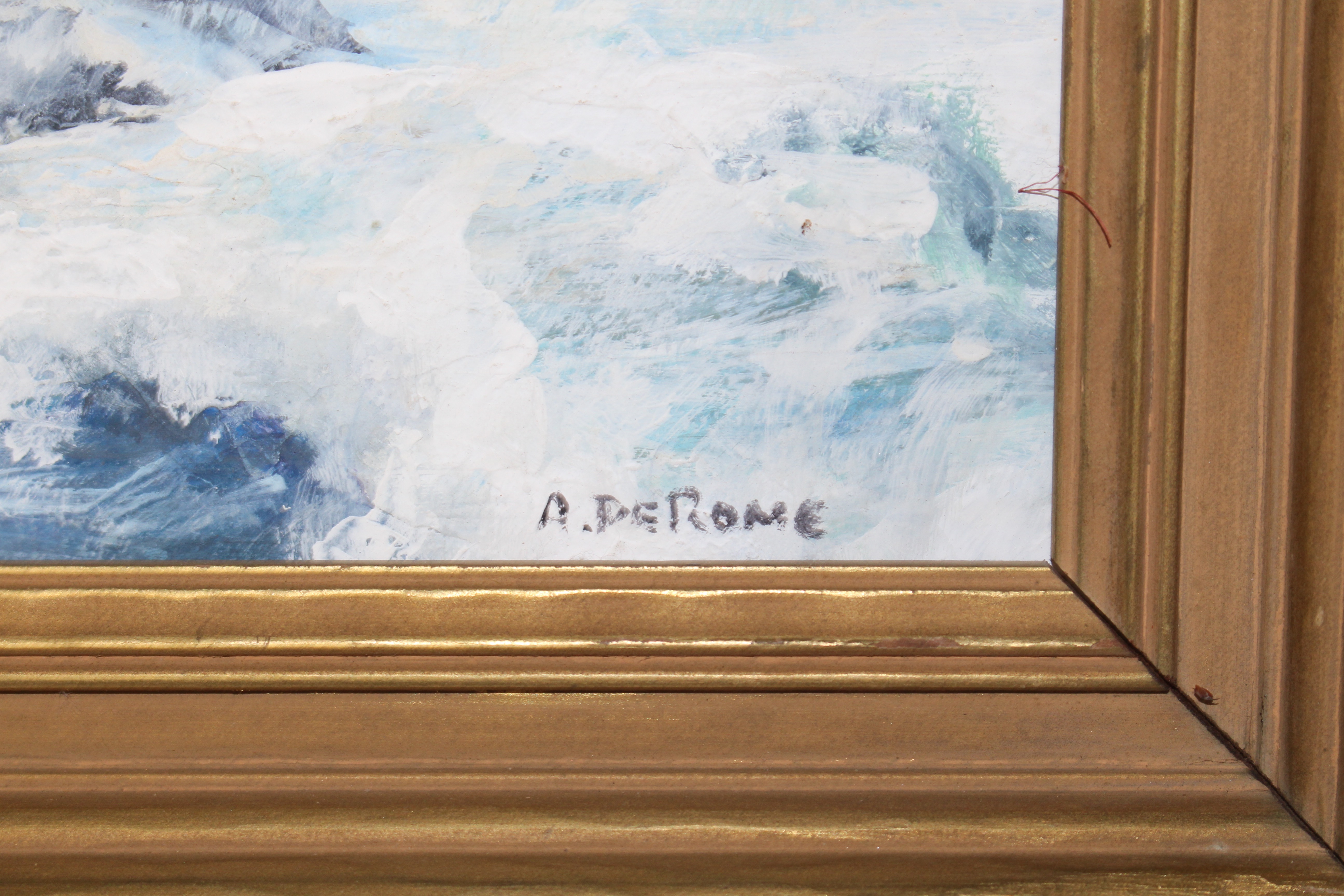 Seascape Oil Painting by Albert DeRome