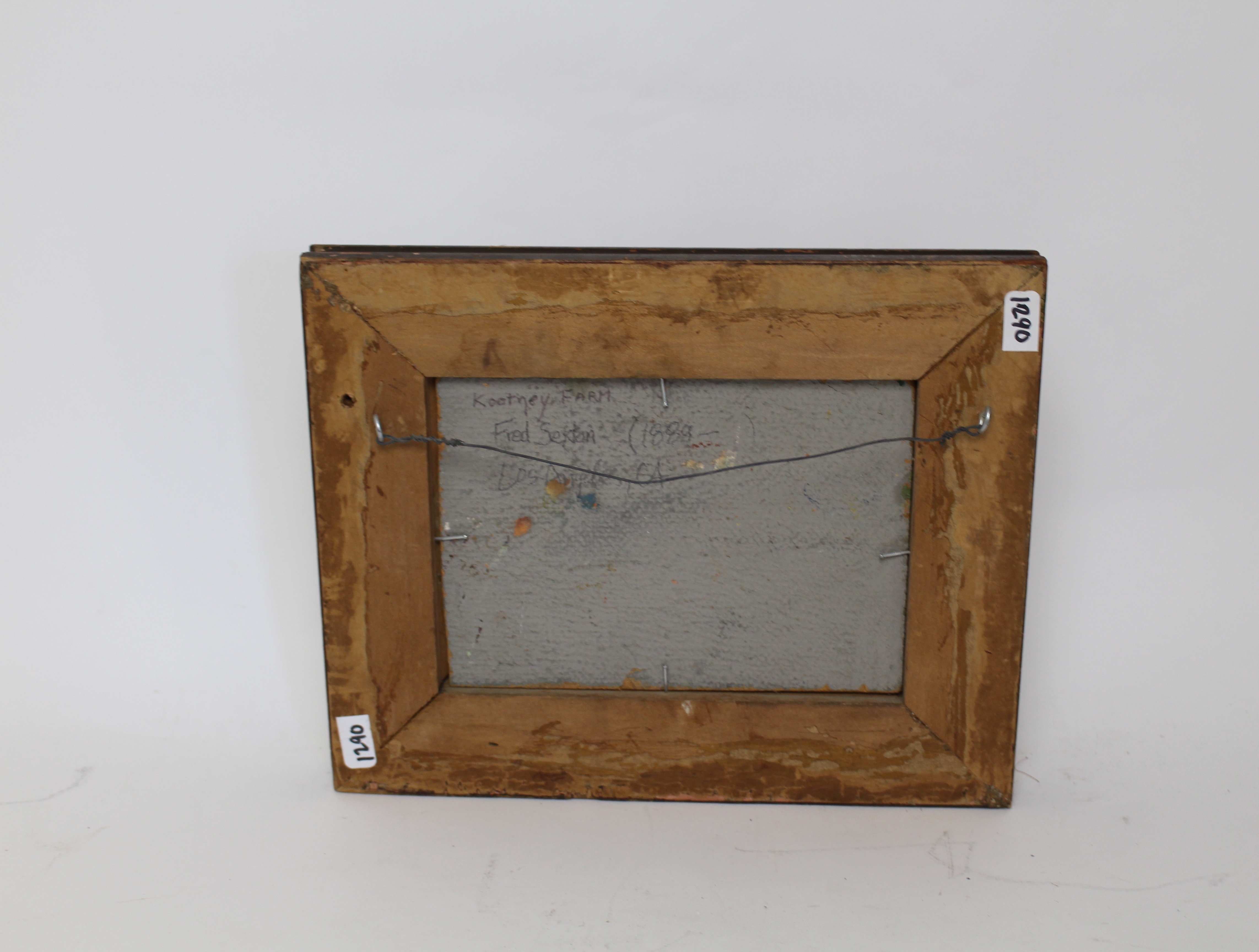 Kooteney Farm Oil Painting by Frederick Lester Sexton