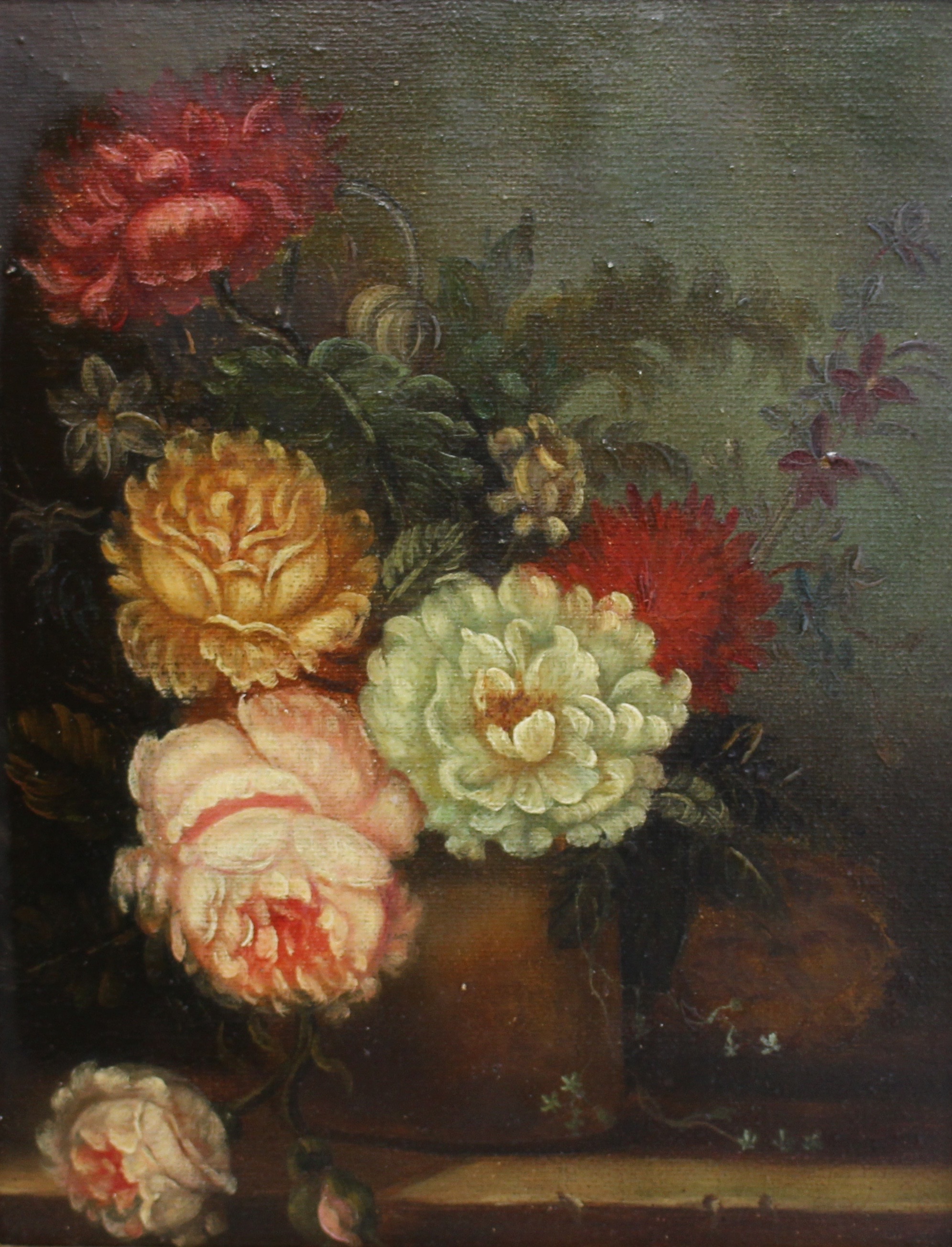 Floral Still Life Oil Painting