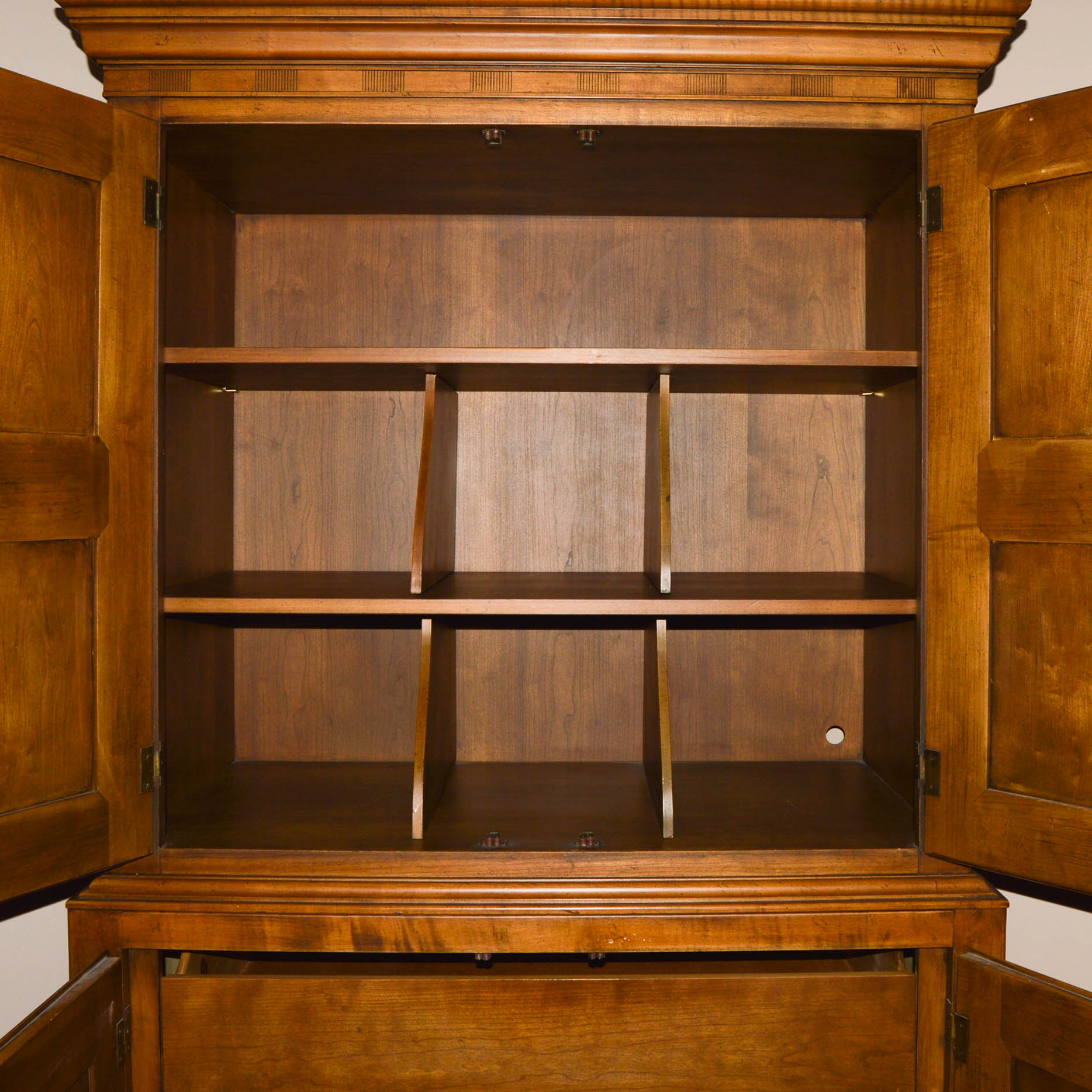 Drexel Heritage Country Collectibles Armoire Entertainment Center