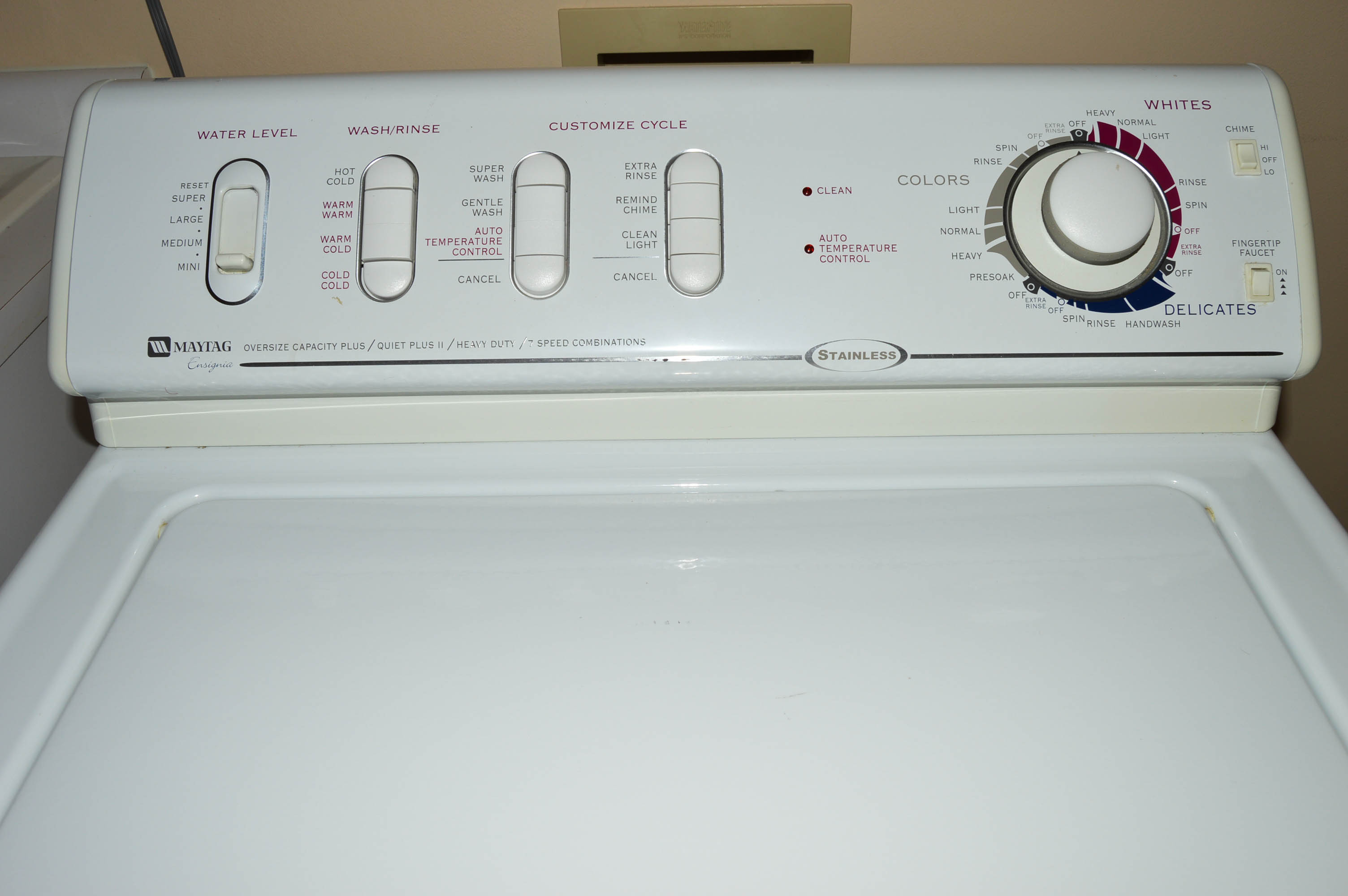 Maytag Ensignia Washing Machine