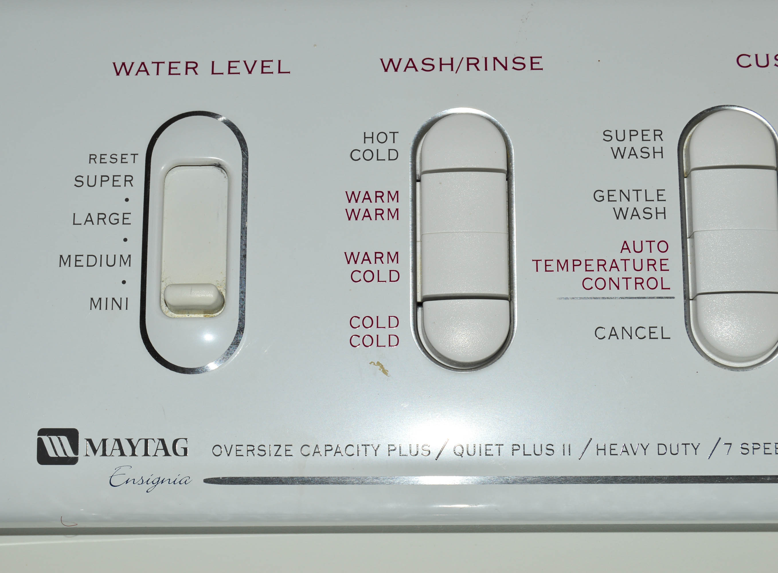 Maytag Ensignia Washing Machine