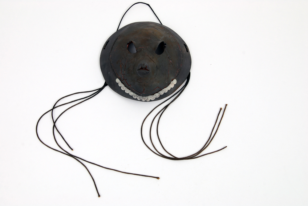 Hand Made Pottery Mask