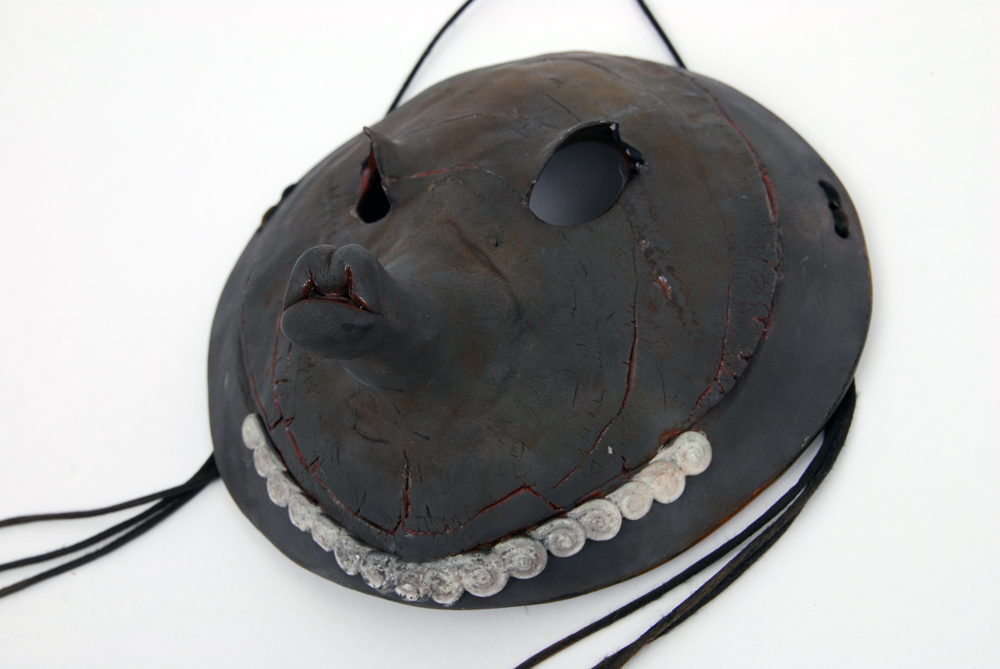 Hand Made Pottery Mask