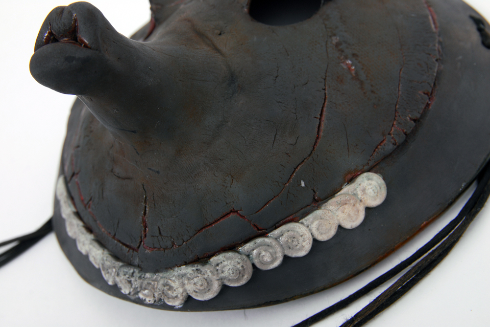 Hand Made Pottery Mask