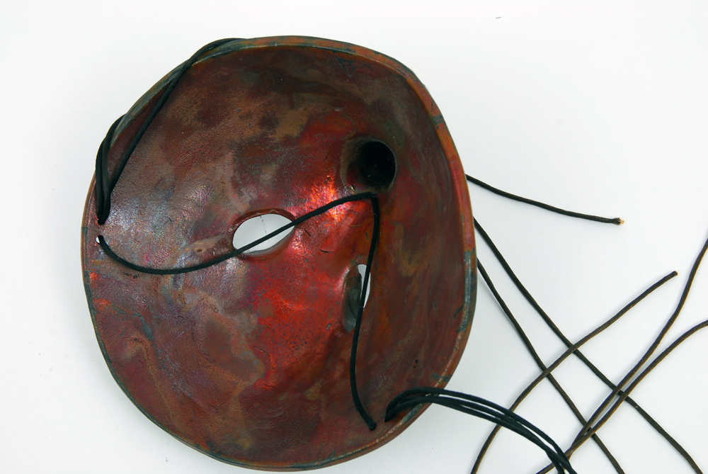 Hand Made Pottery Mask