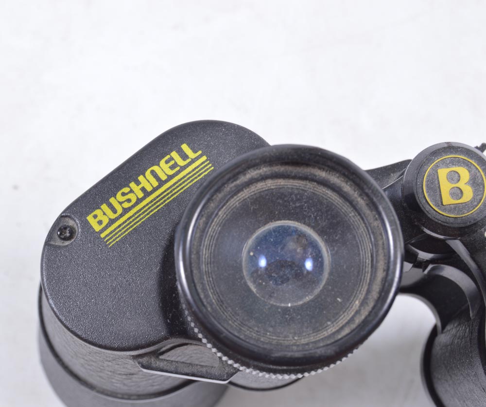 Vintage Kalimar Achromatic Telescope with Bushnell Binoculars