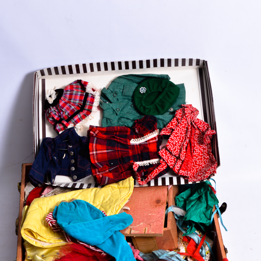Collection of Vintage Doll Clothing