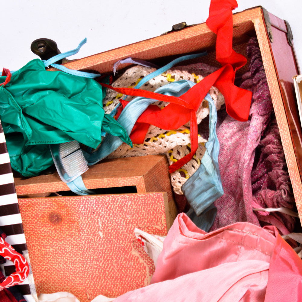 Collection of Vintage Doll Clothing