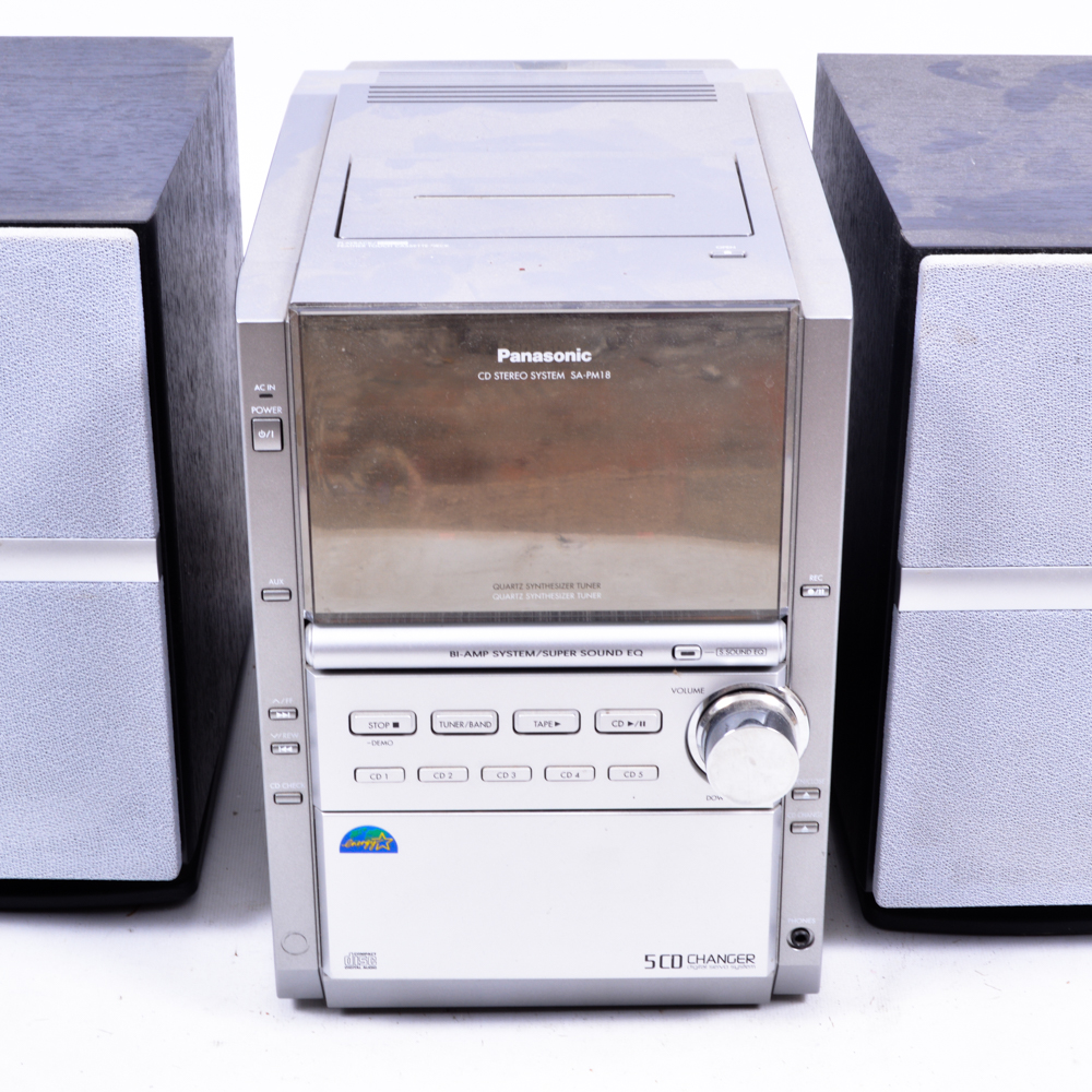 Panasonic CD Stereo System