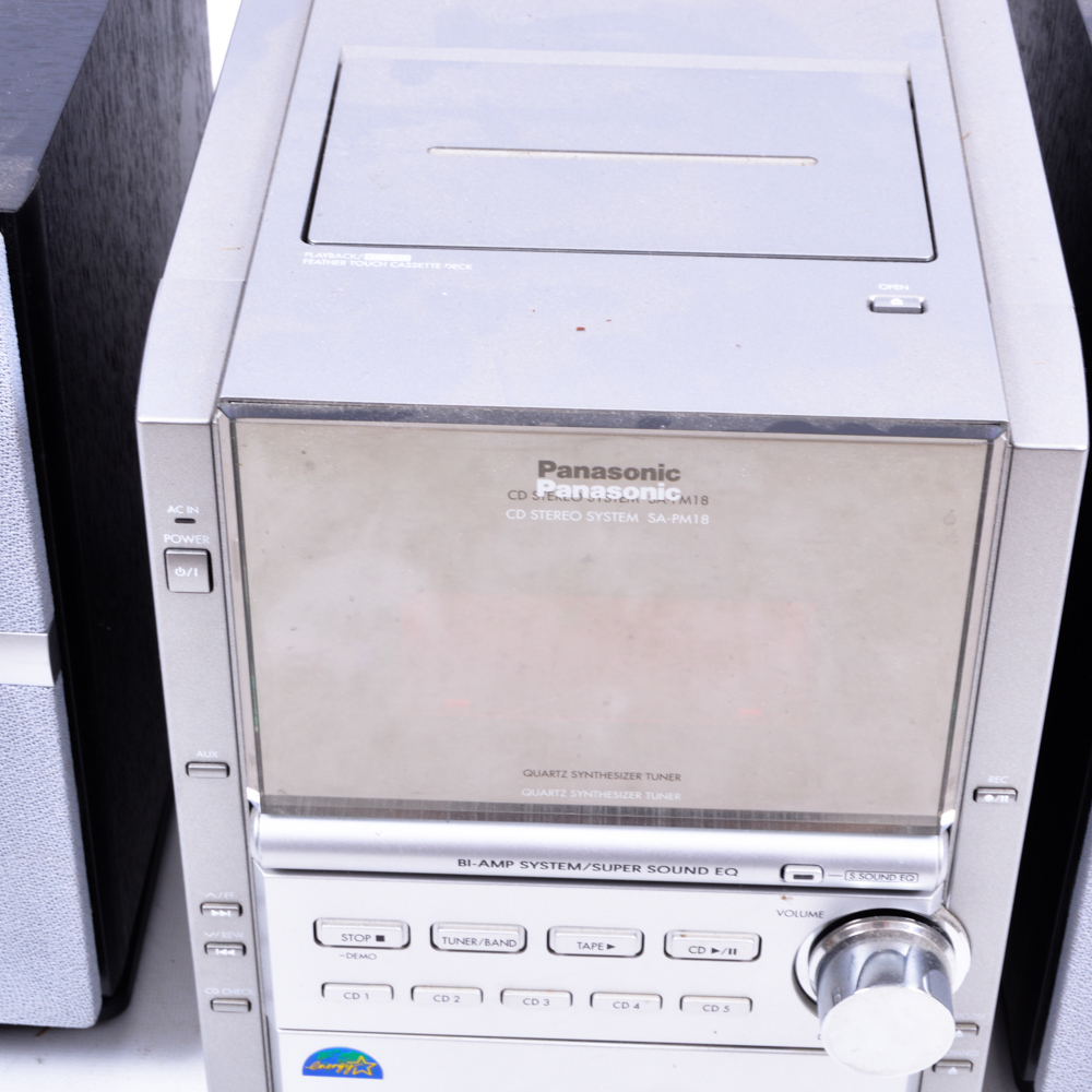 Panasonic CD Stereo System