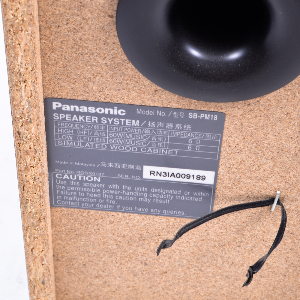 Panasonic CD Stereo System