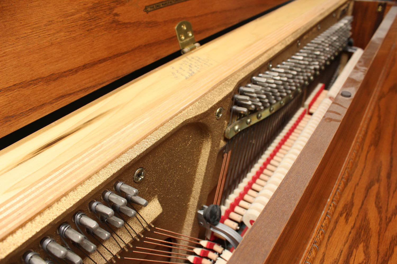 Kimball Upright Console Piano and Bench