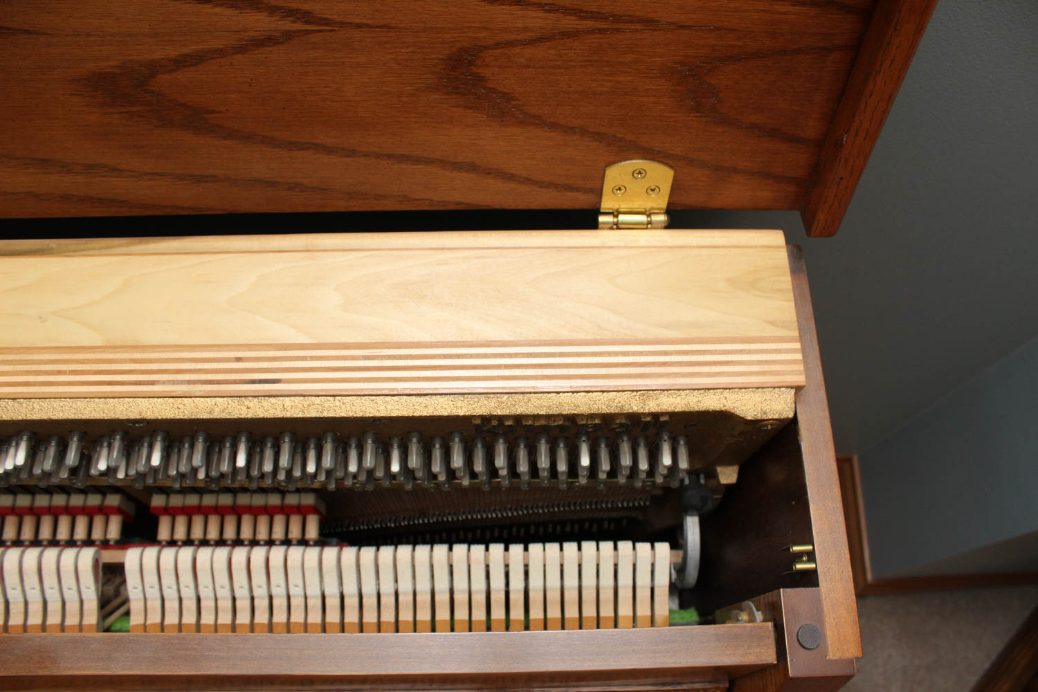 Kimball Upright Console Piano and Bench