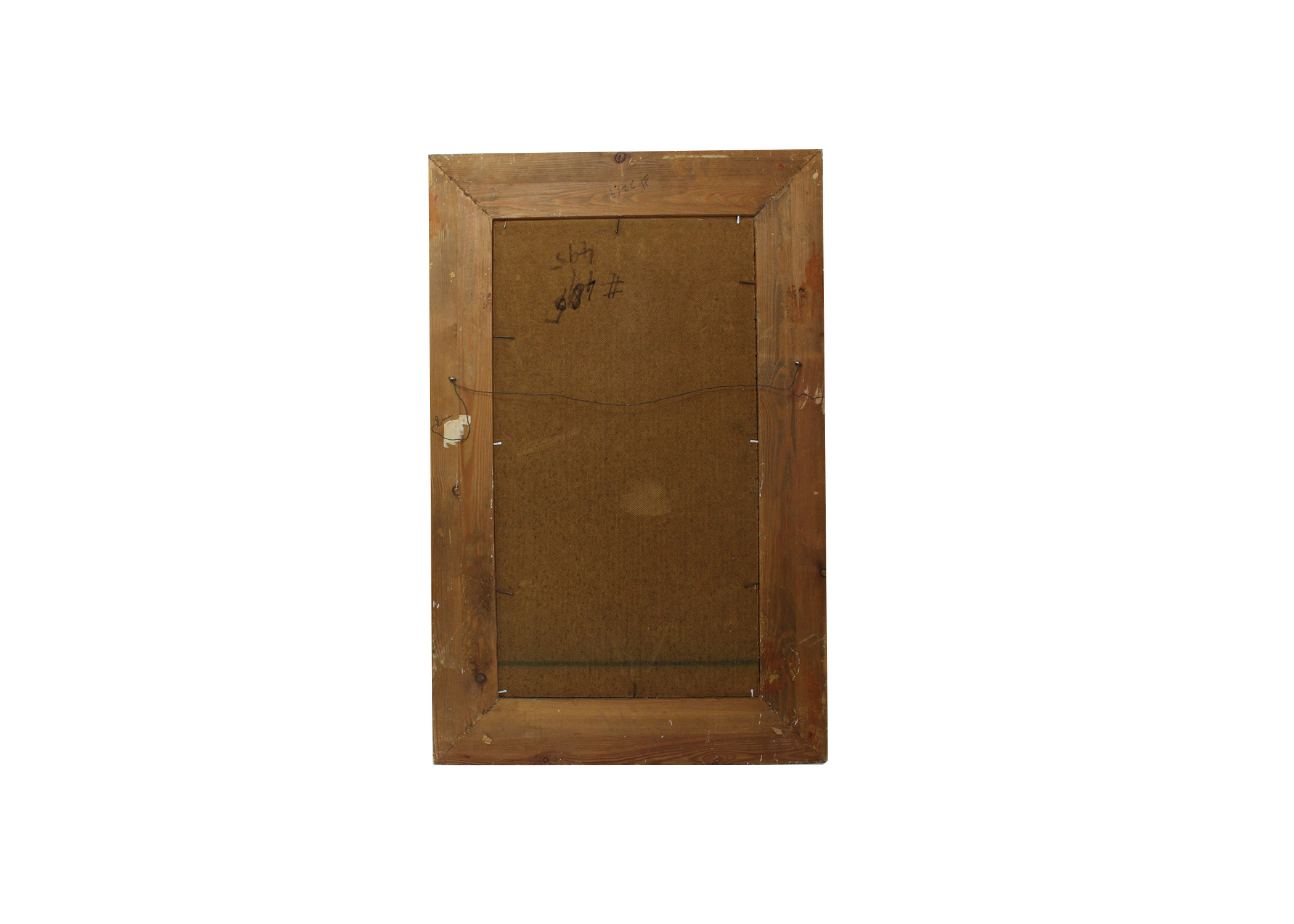 Willy Gisin Signed Oil Painting