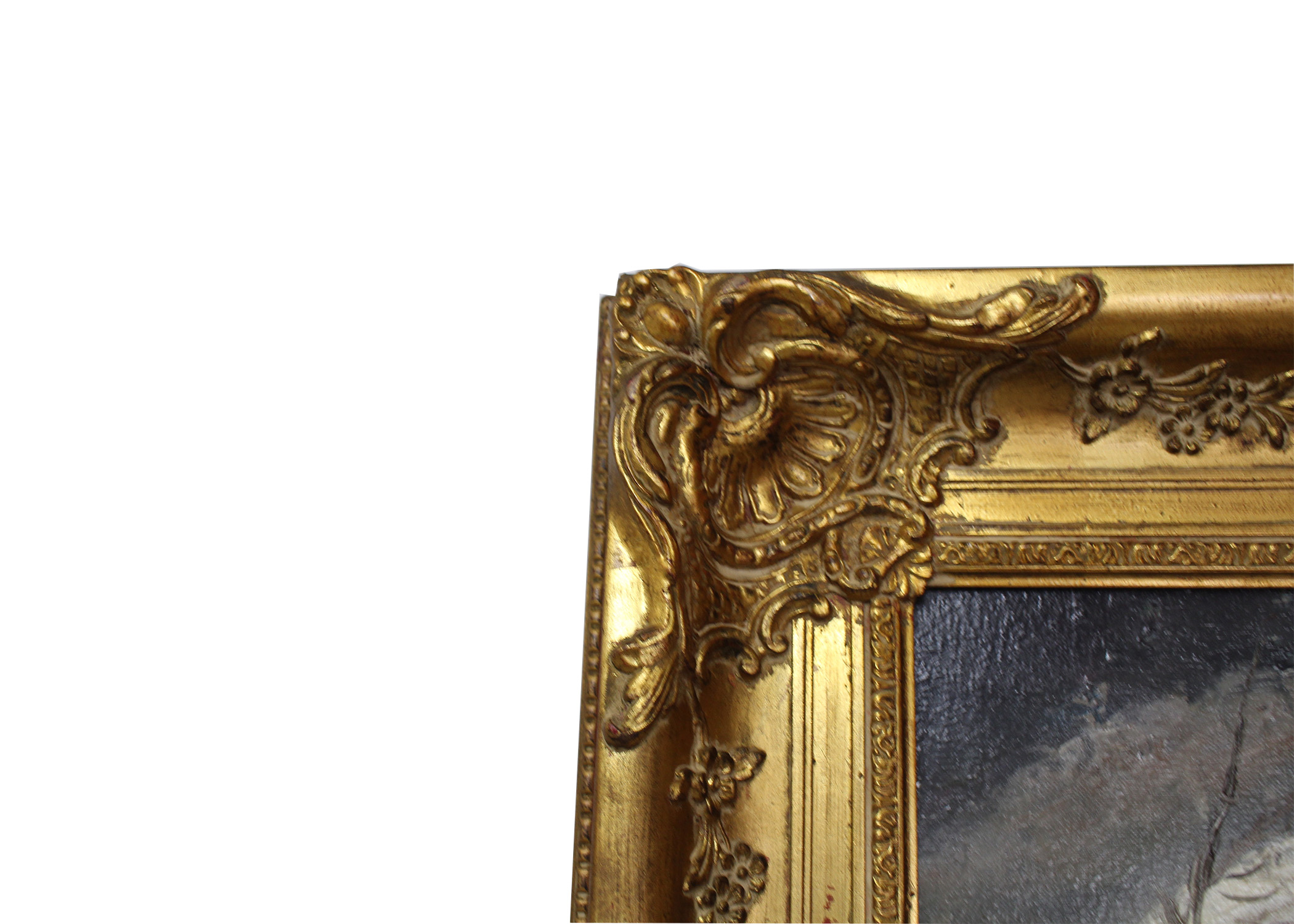 Willy Gisin Signed Oil Painting