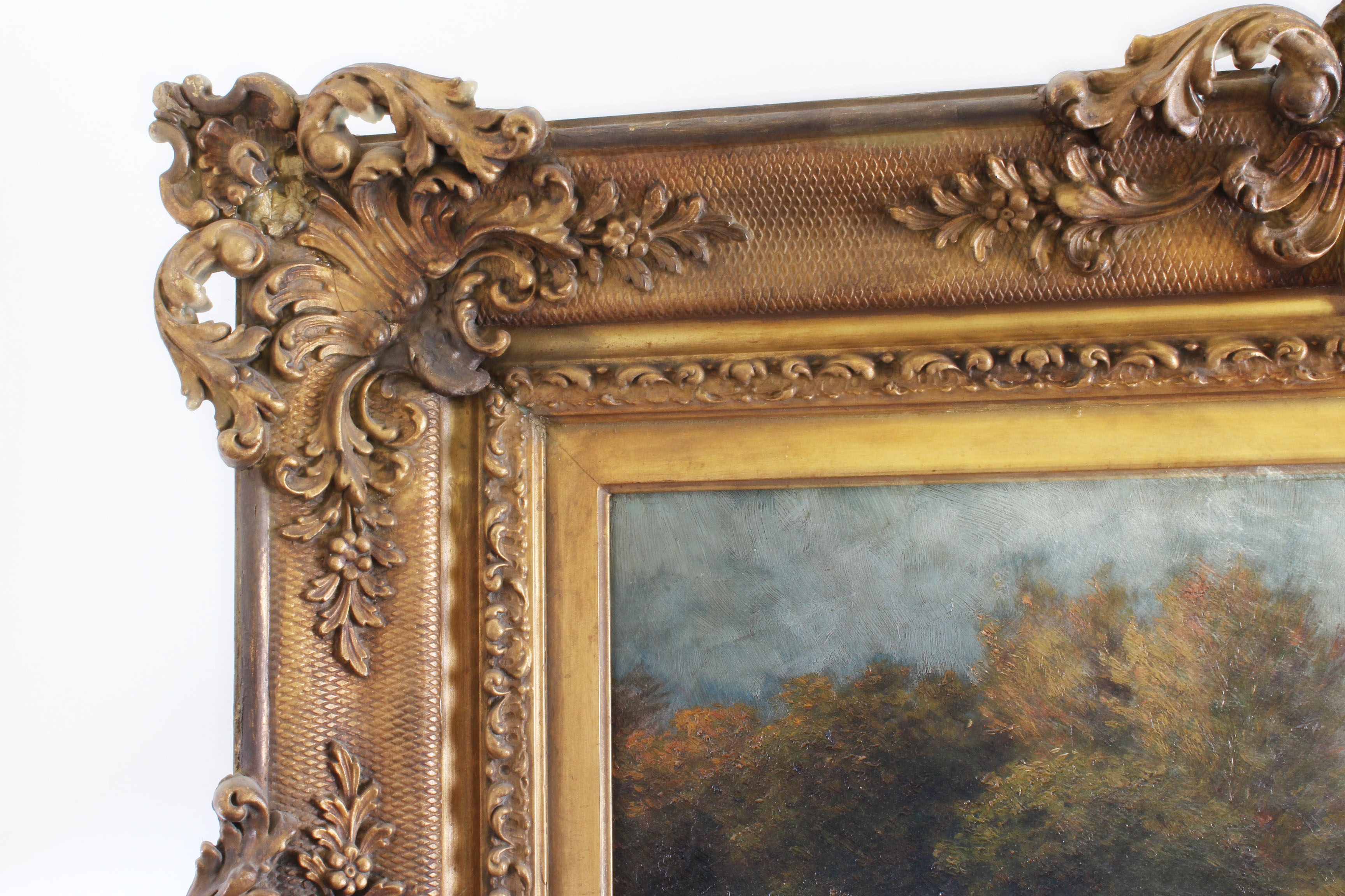 Thomas Corwin Lindsay Late 19th Century Oil Painting