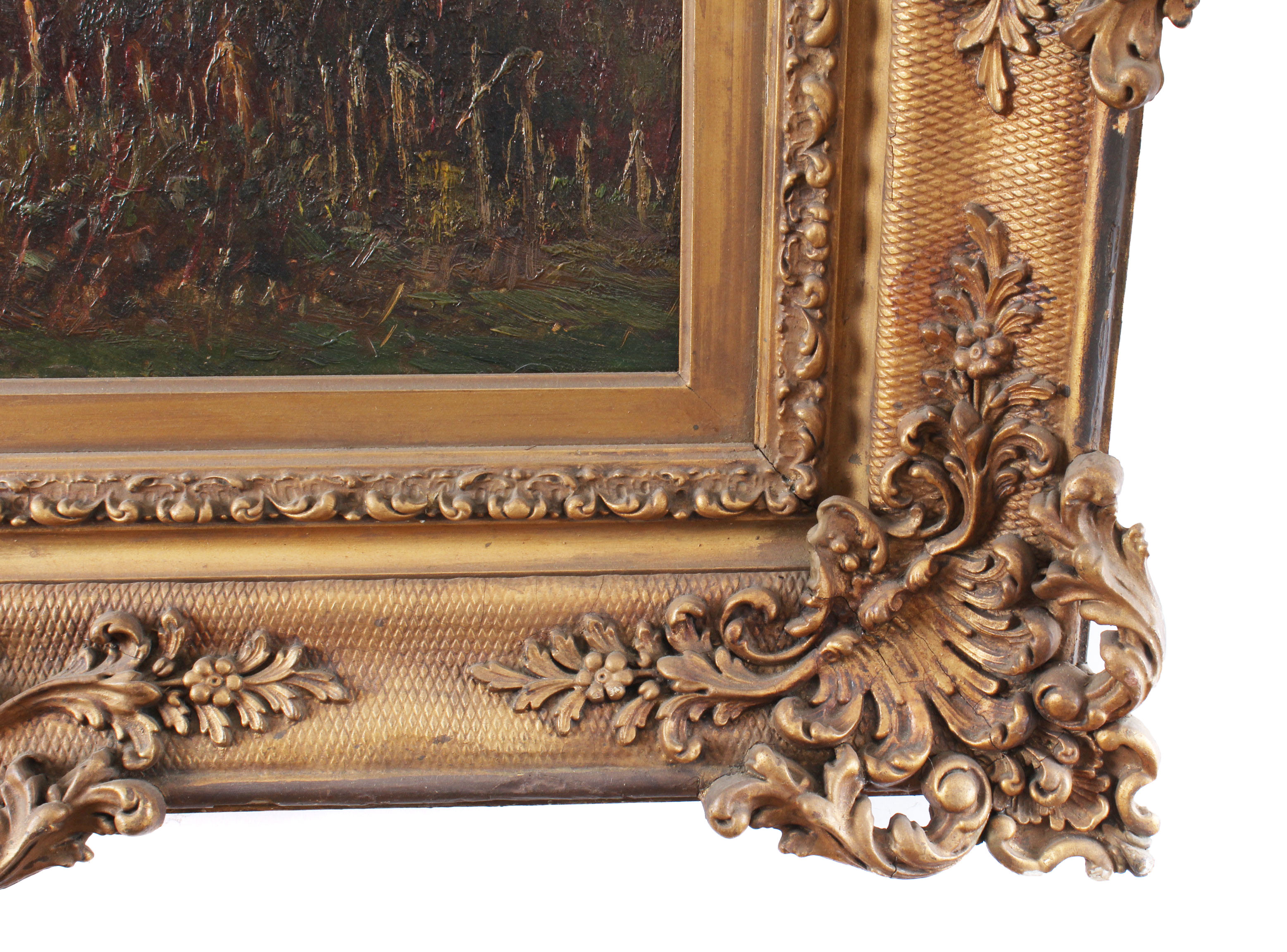 Thomas Corwin Lindsay Late 19th Century Oil Painting