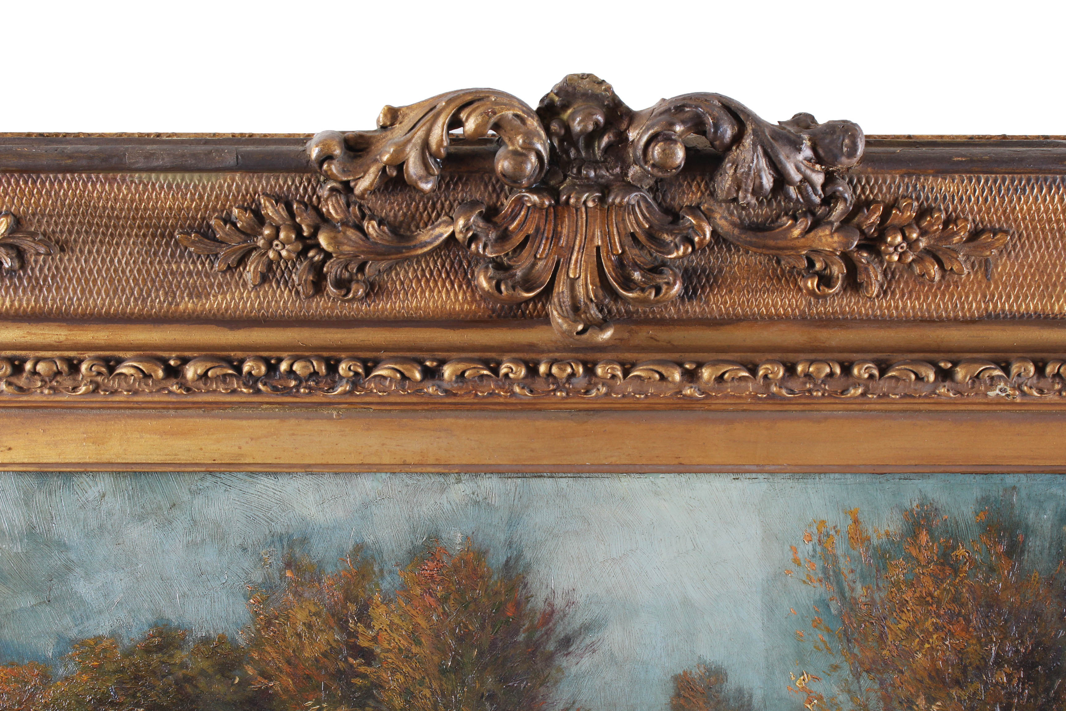 Thomas Corwin Lindsay Late 19th Century Oil Painting