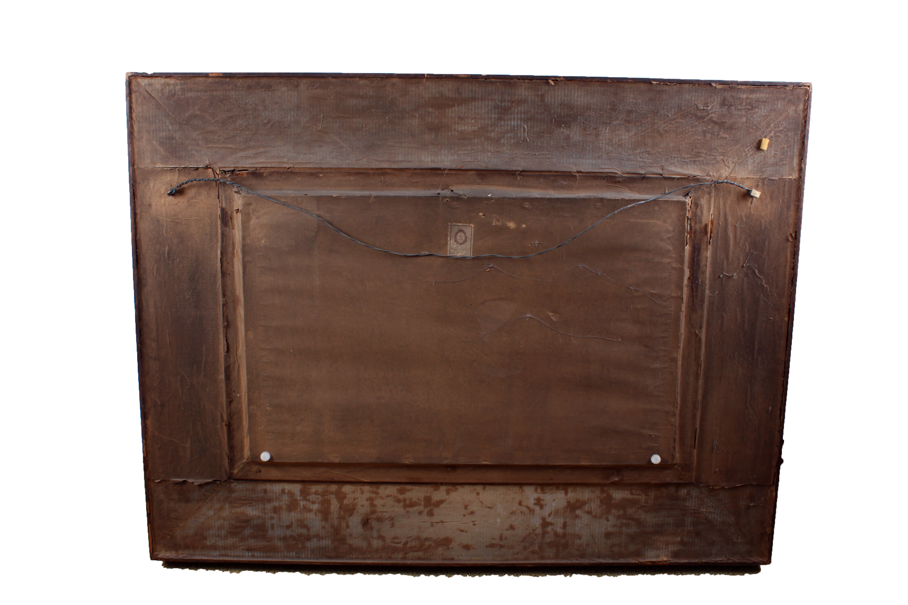 Thomas Corwin Lindsay Large Pastoral Lanscape Oil Painting