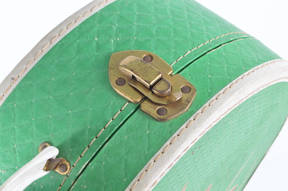 Vintage Case with Doll Clothing and Accessories