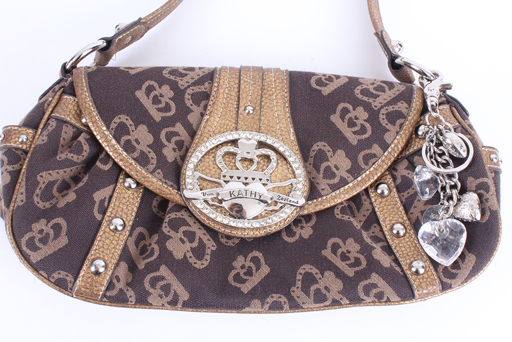 Pair of Kathy Van Zeeland Handbags