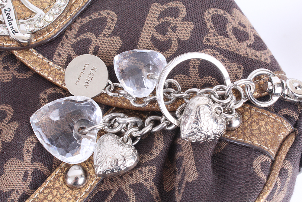 Pair of Kathy Van Zeeland Handbags