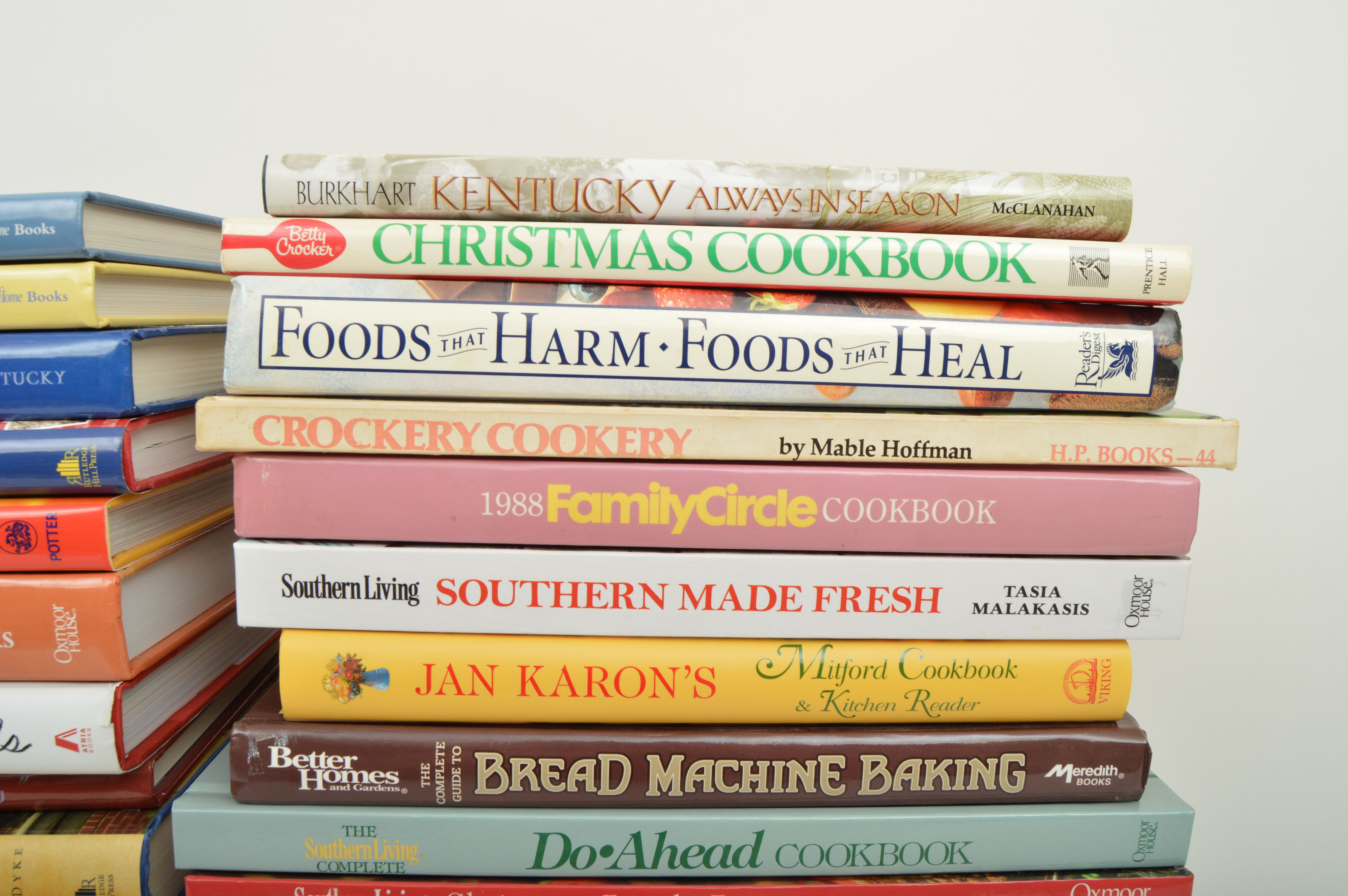 Vintage and Modern Cookbooks