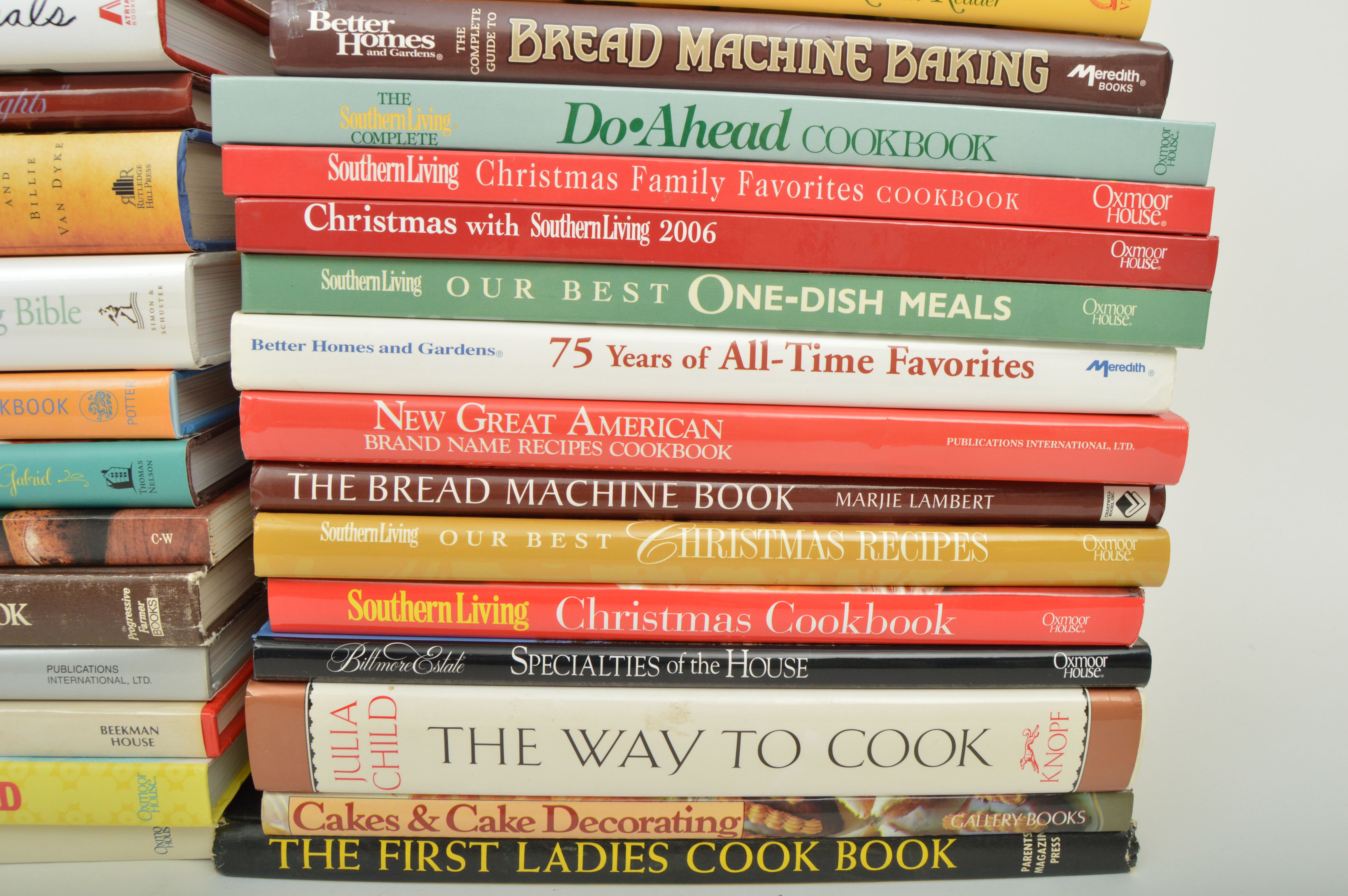 Vintage and Modern Cookbooks