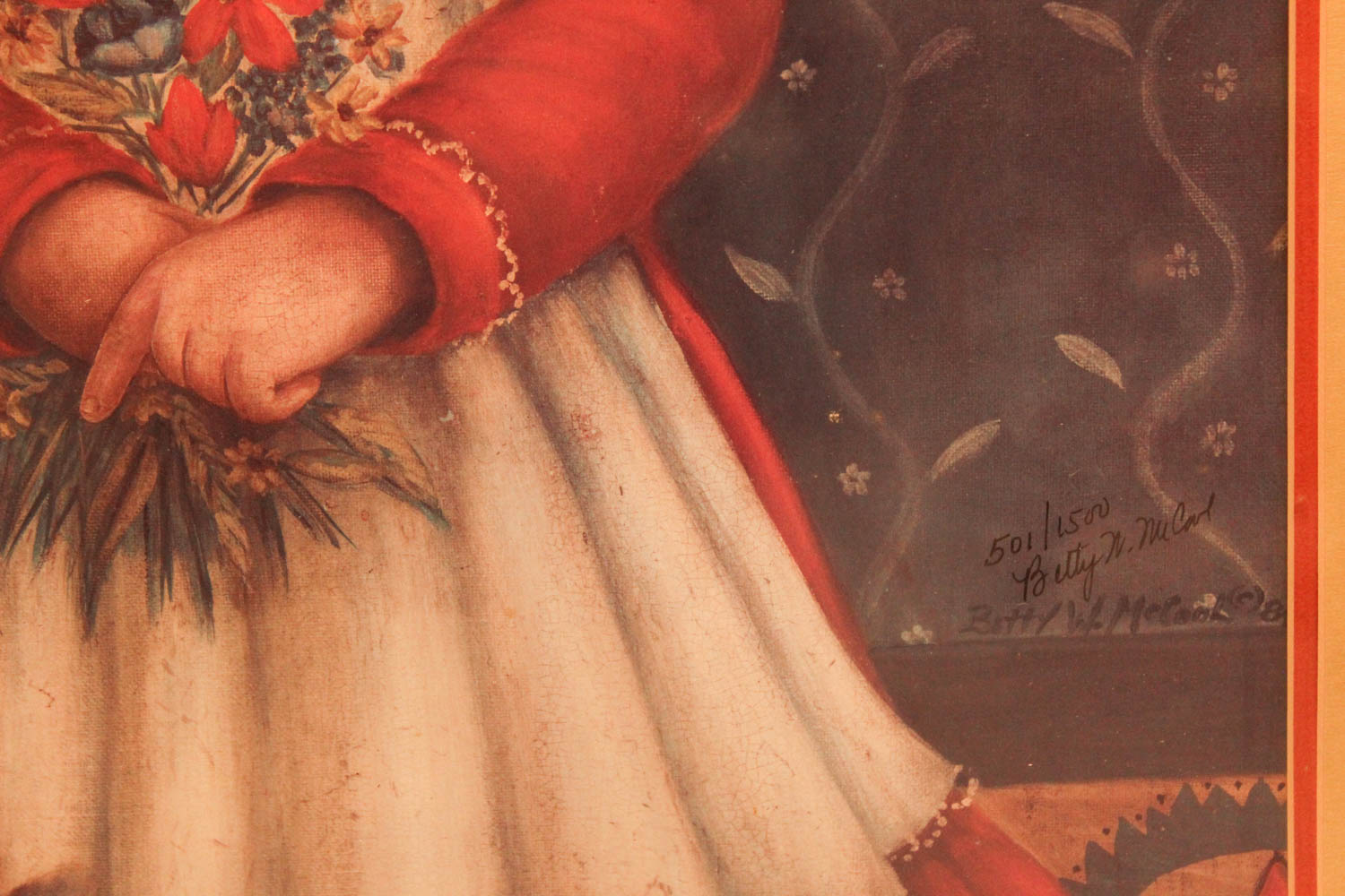 Betty W. McCool Signed Limited Edition "Pawpaw's Puddin' & Terrible Thomas" Offset Lithograph