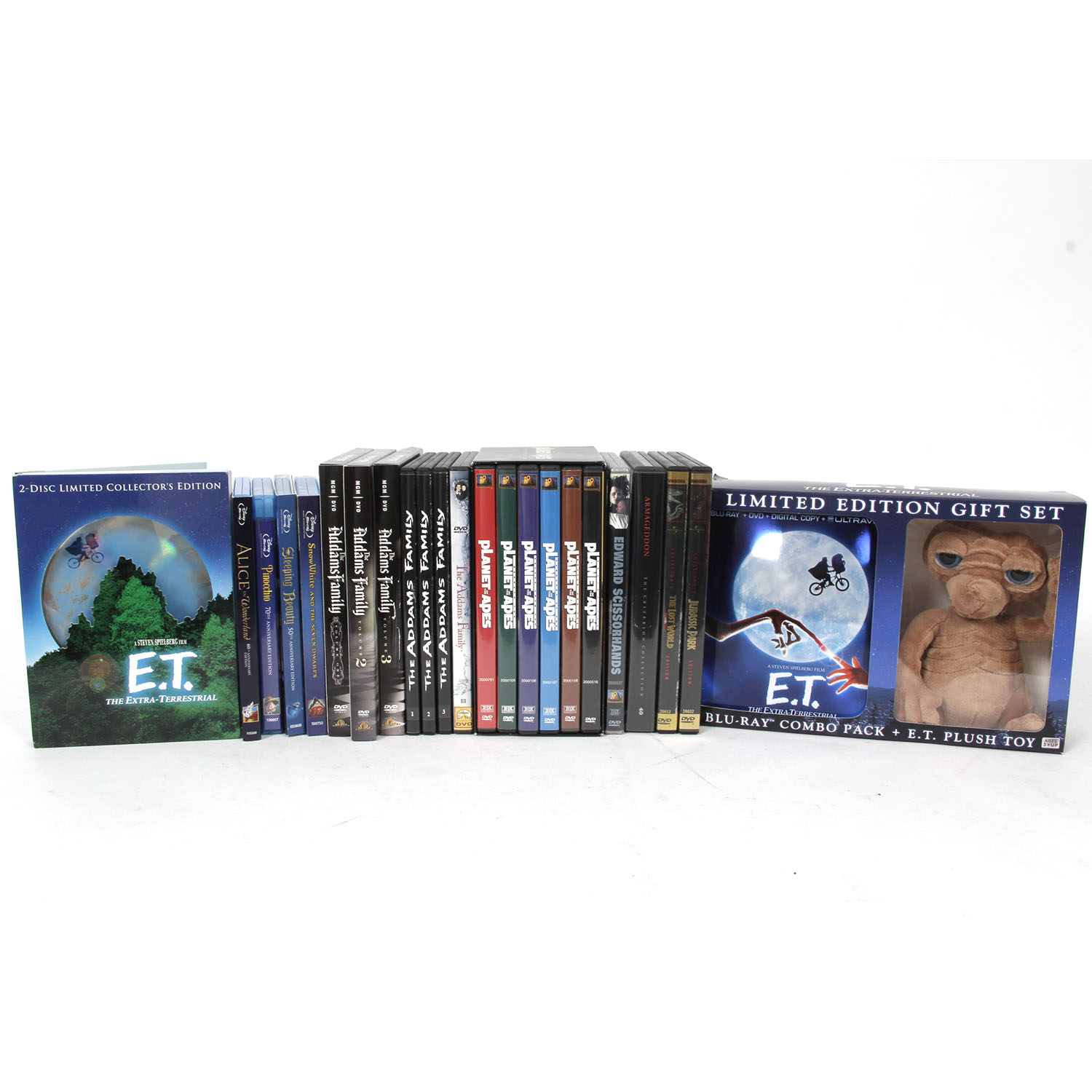 Collector's Edition Disney and Sci-Fi DVDs and Blu-rays