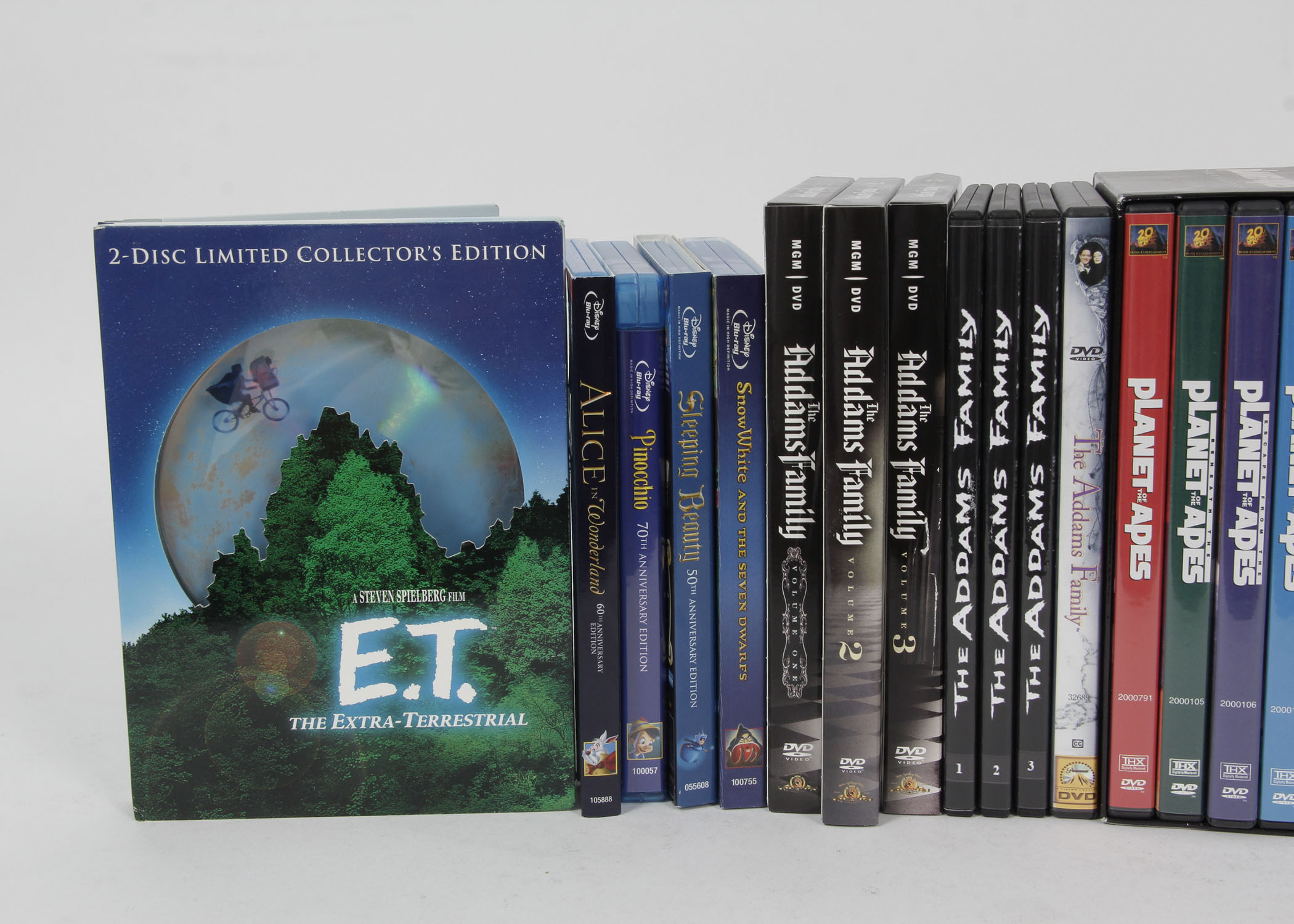 Collector's Edition Disney and Sci-Fi DVDs and Blu-rays