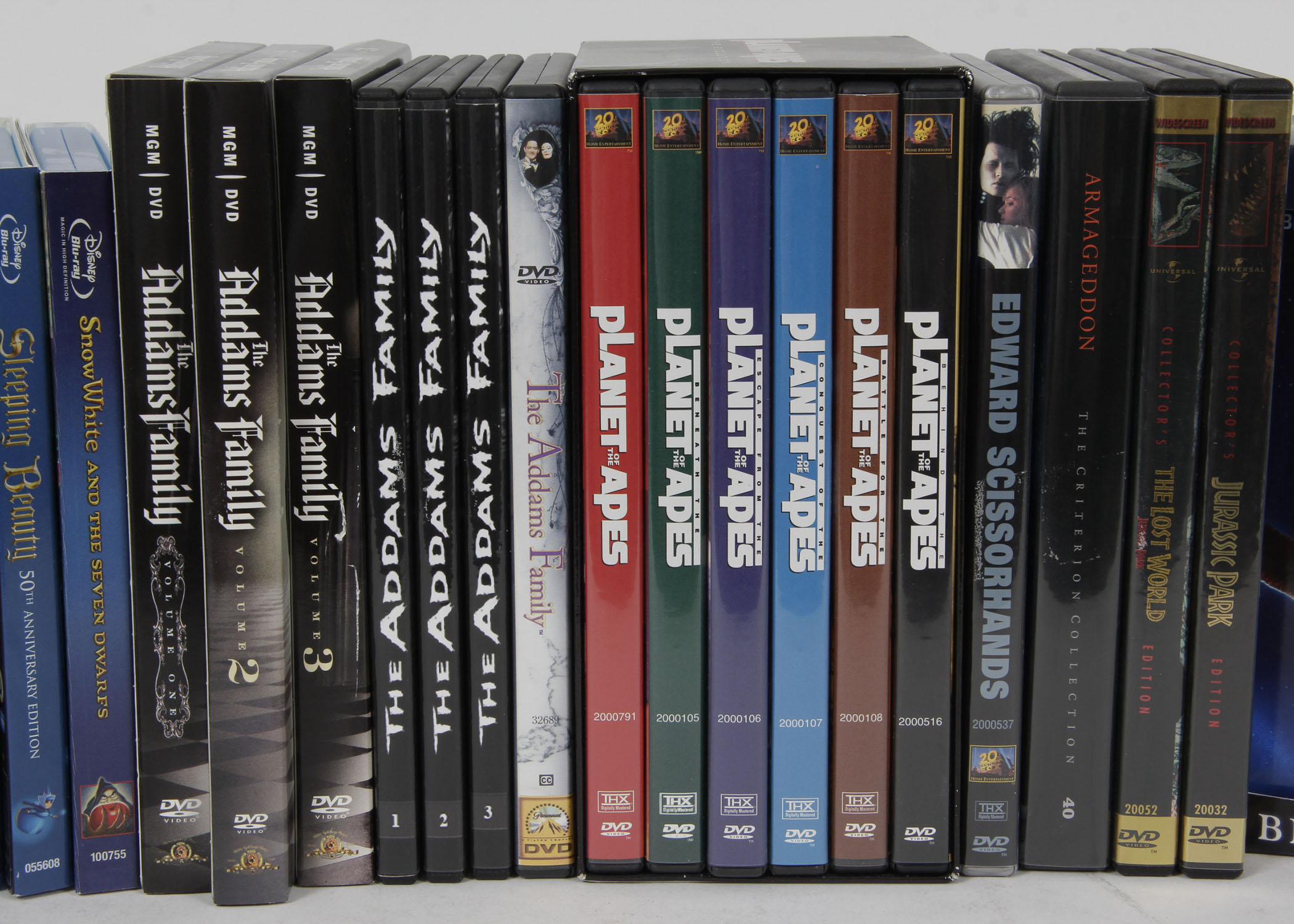 Collector's Edition Disney and Sci-Fi DVDs and Blu-rays