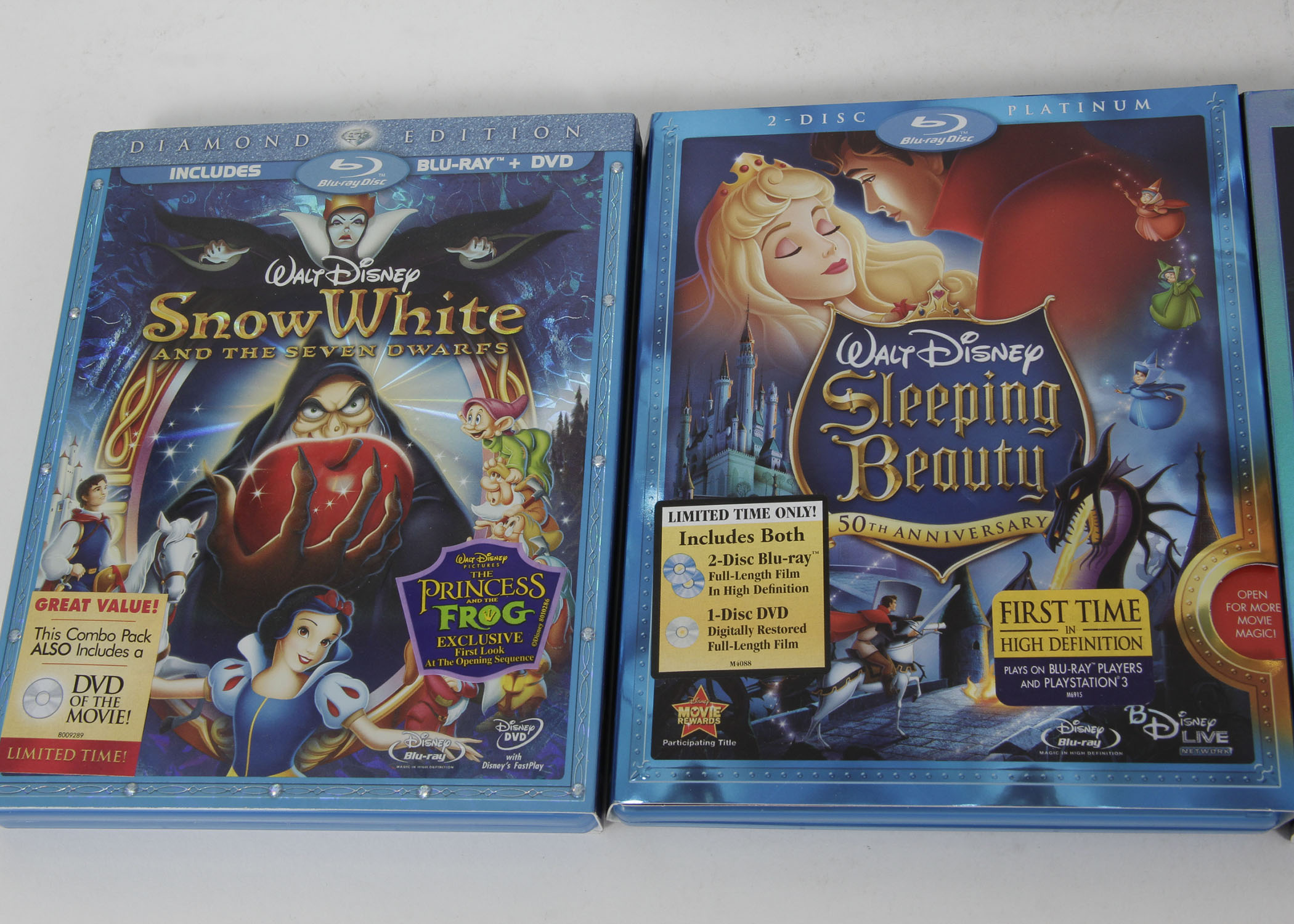 Collector's Edition Disney and Sci-Fi DVDs and Blu-rays