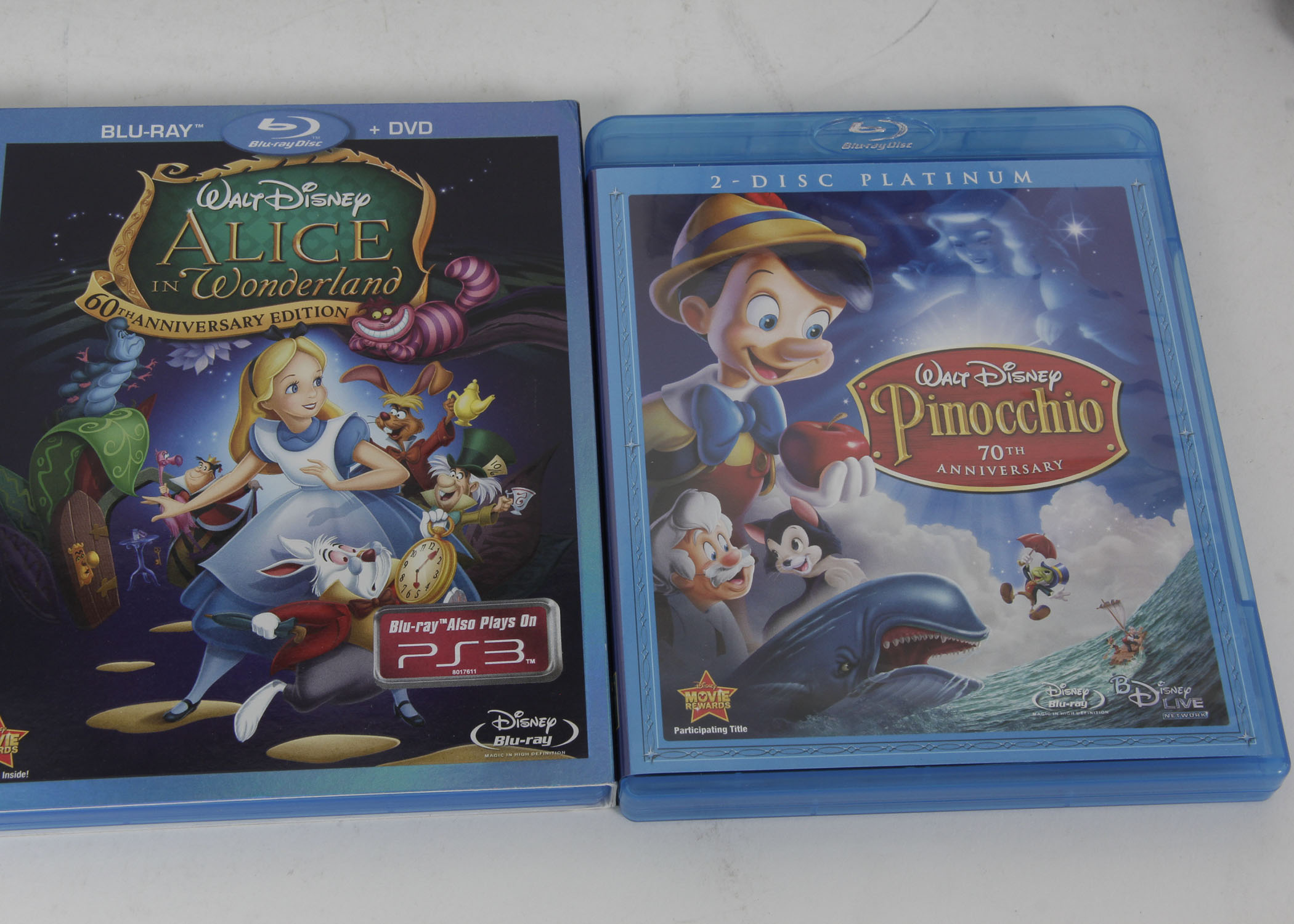 Collector's Edition Disney and Sci-Fi DVDs and Blu-rays