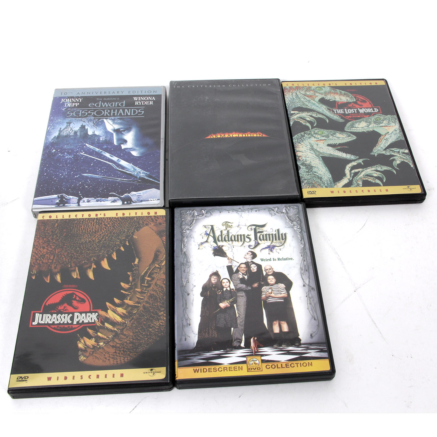 Collector's Edition Disney and Sci-Fi DVDs and Blu-rays