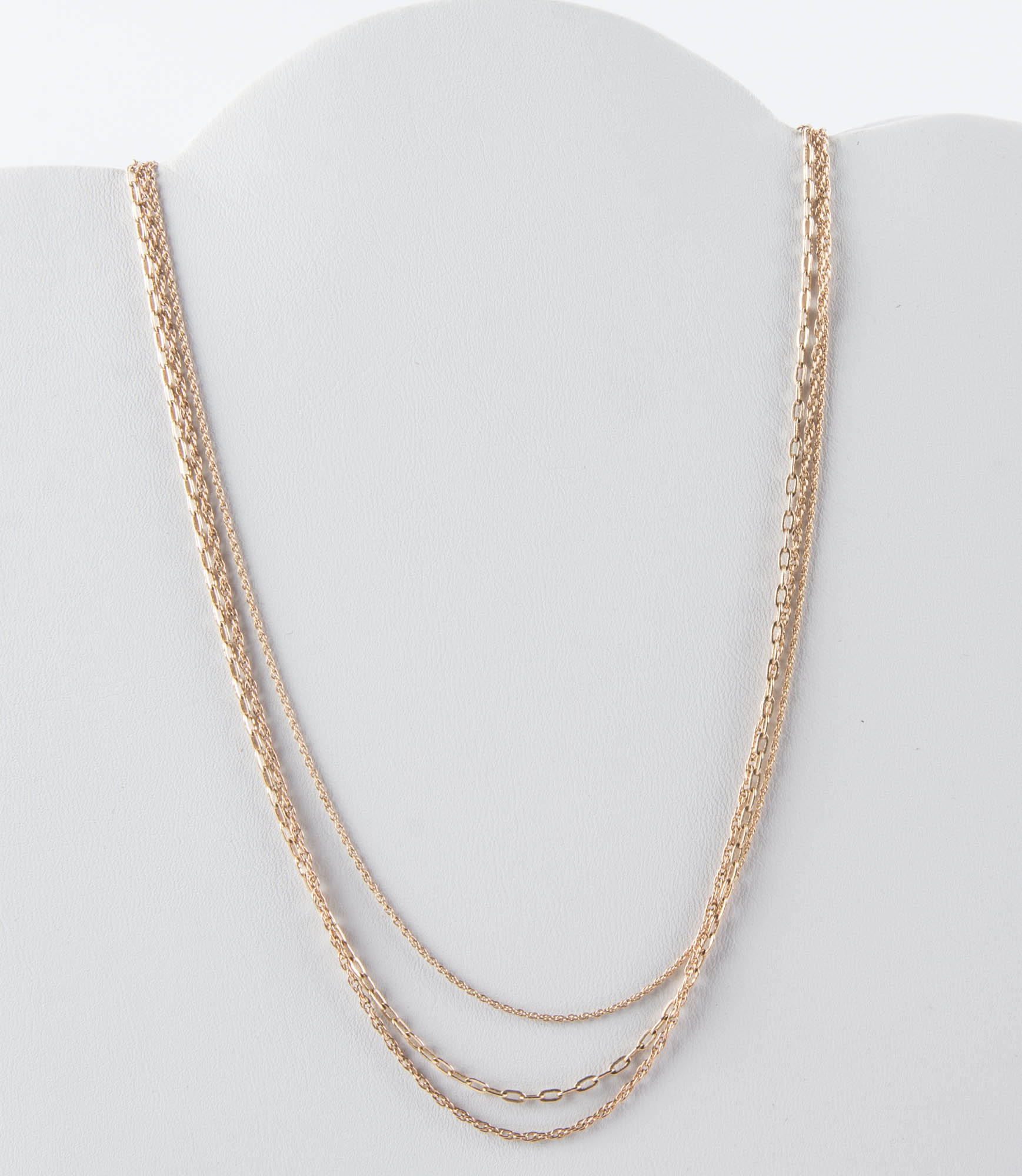 Collection of 14 Karat Gold Chains