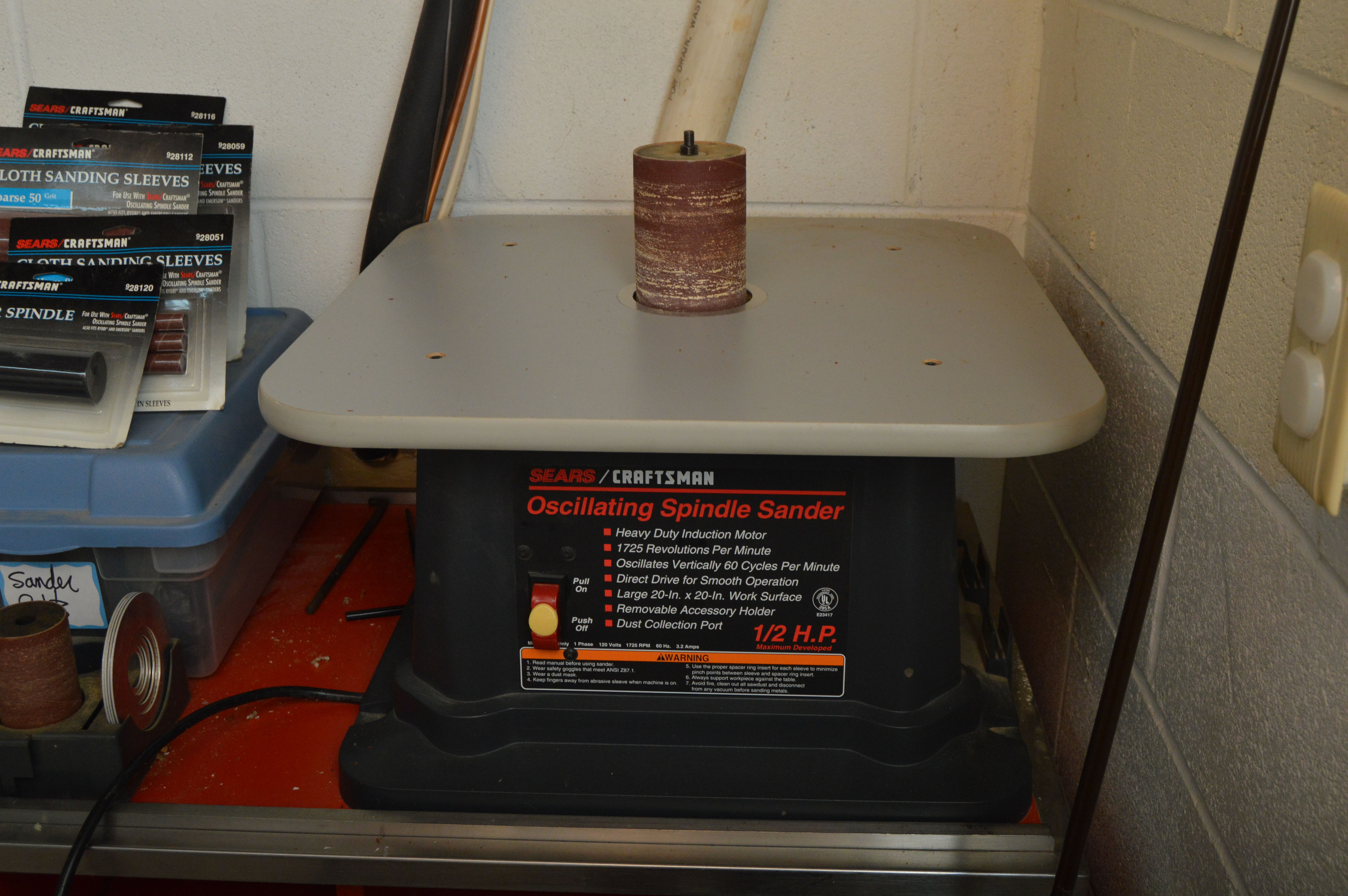 Craftsman Oscillating Spindle Sander