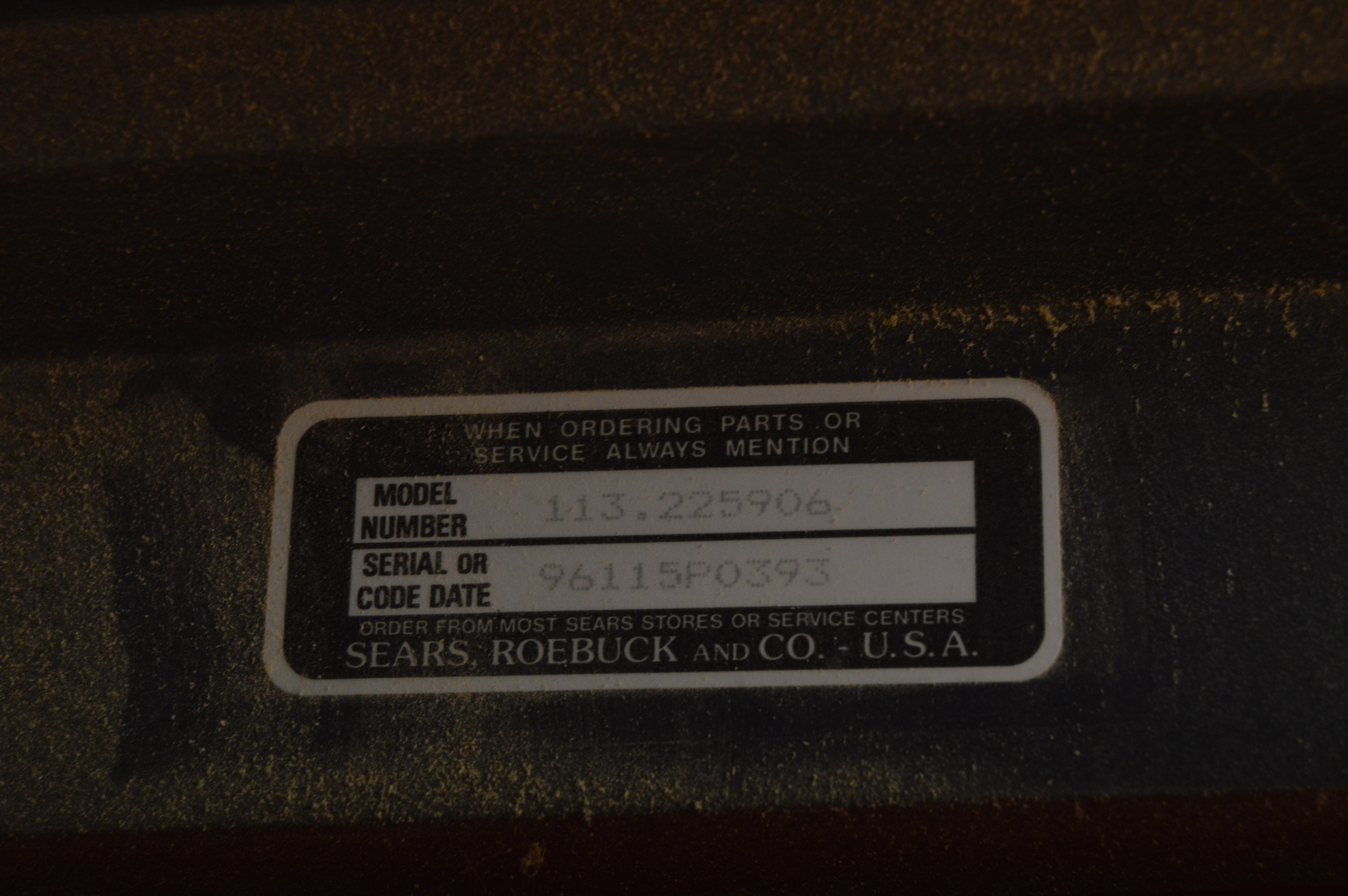 Craftsman Oscillating Spindle Sander