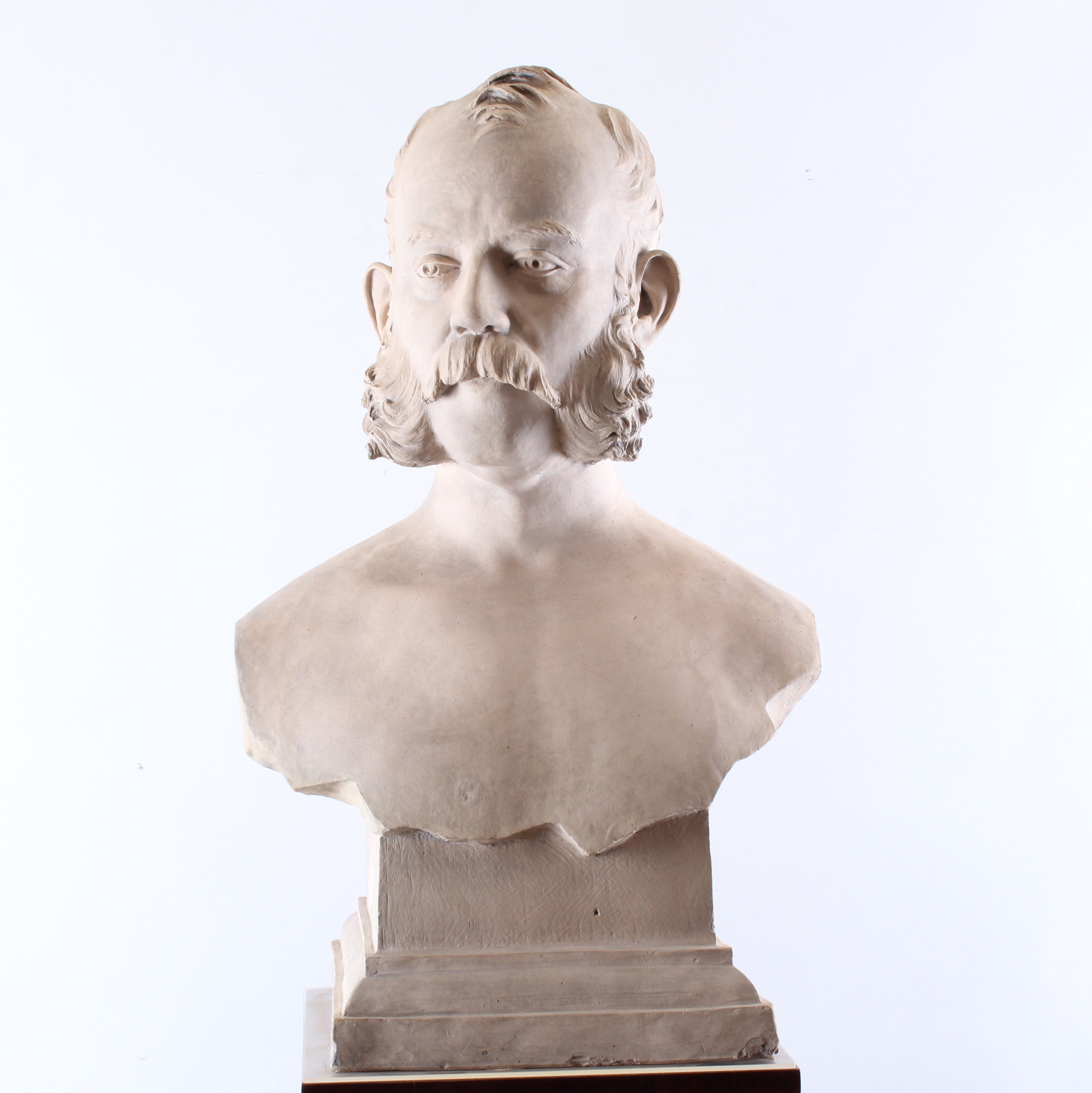 Herbert Barbee Plaster Bust of James W. McLaughlin